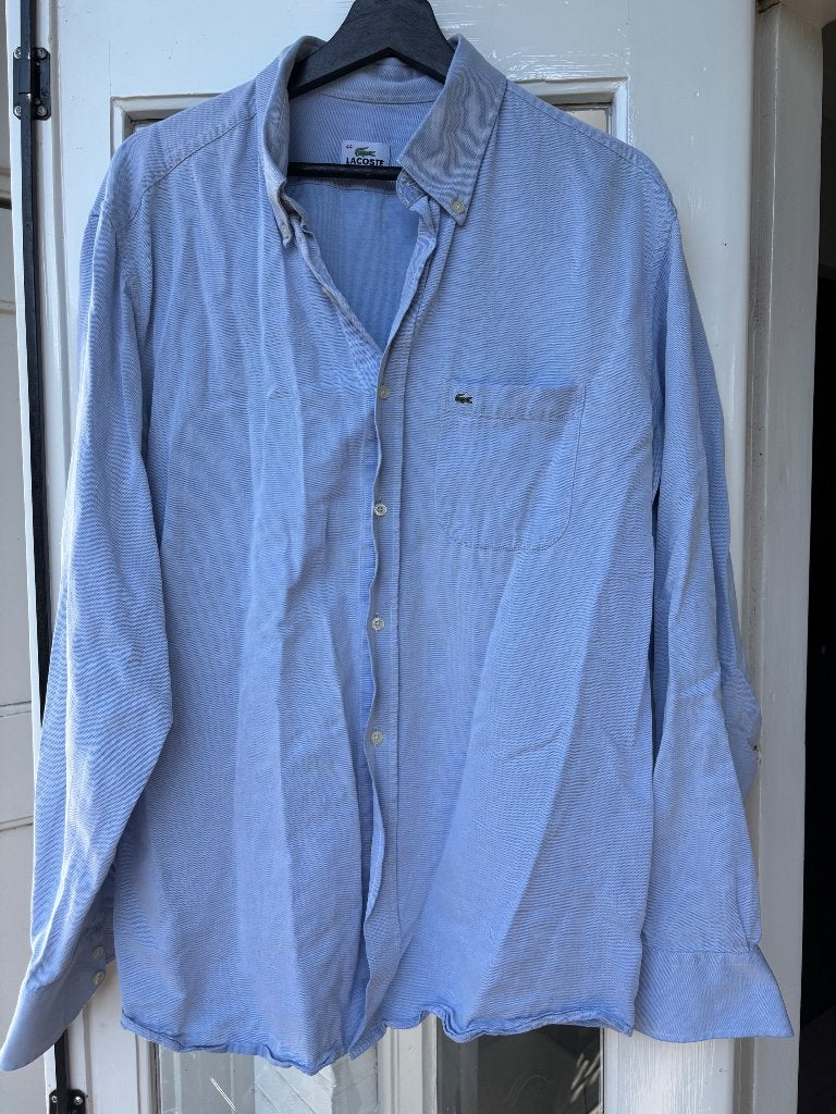 Vintage Lacoste hemd, Kleding | Heren, Overhemden, Lacoste, Halswijdte 41/42 (L), Gedragen, Verzenden