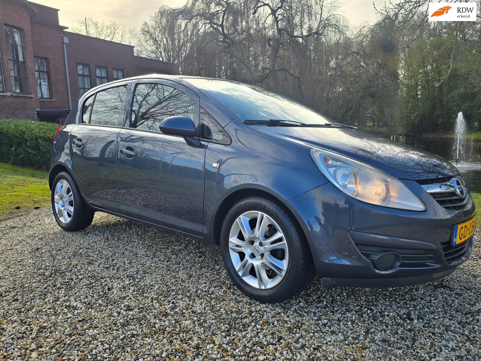Opel Corsa 1.2-16V Essentia Airco 5-deurs *apk:03-2027*, Auto's, Voorwielaandrijving, 4 cilinders, Blauw, 1229 cc