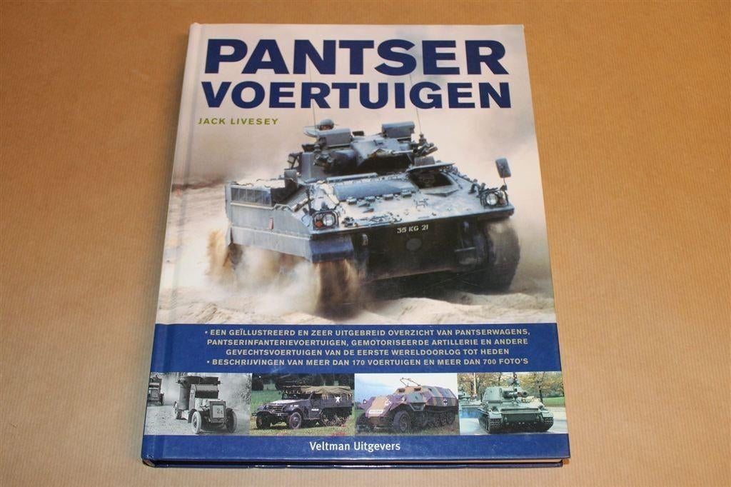 Encyclopedie Pantservoertuigen — 170+ Typen & 700+ Foto\'s, Boeken, Oorlog en Militair, Ophalen of Verzenden, Tweede Wereldoorlog
