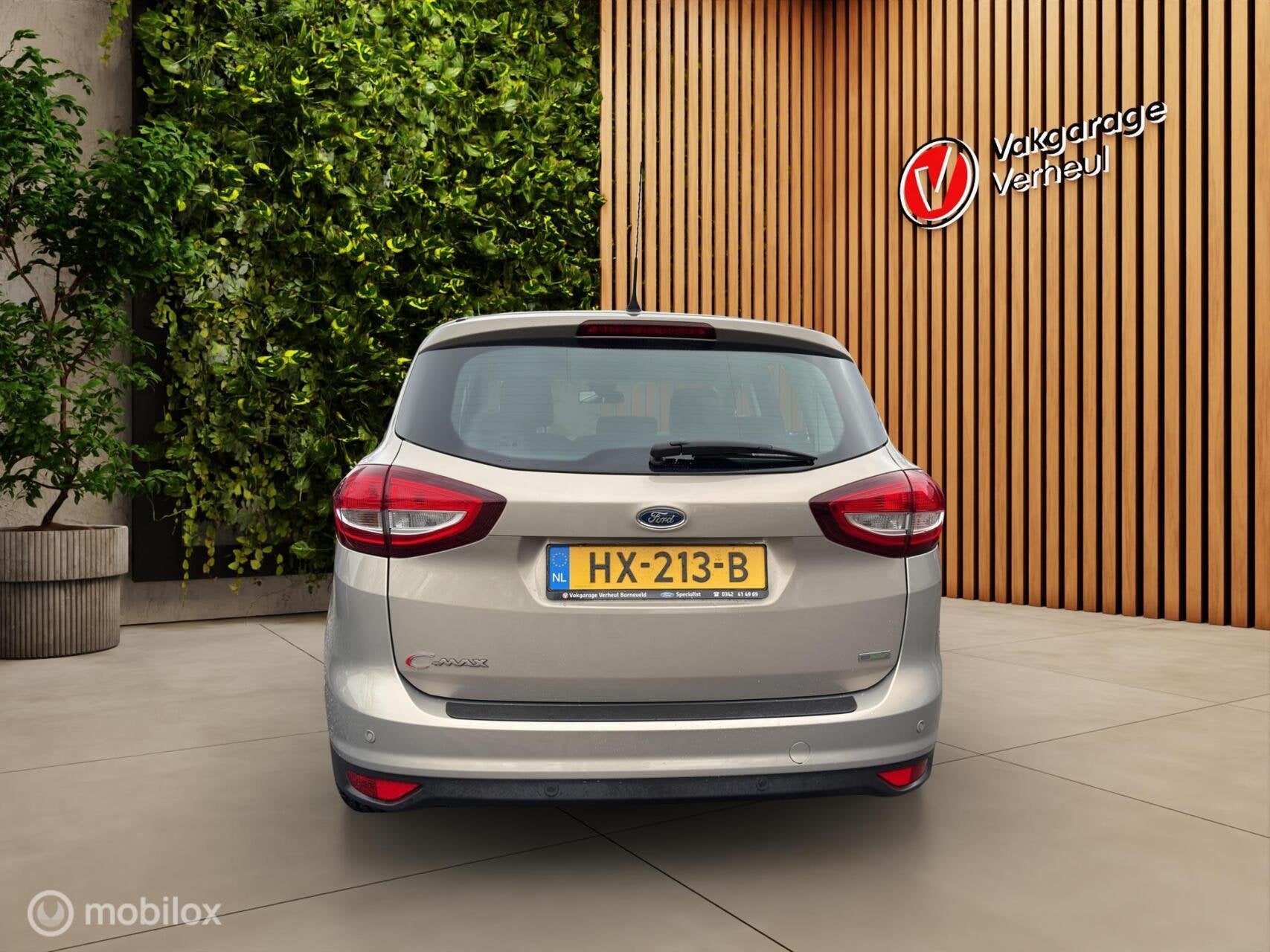 Ford C-Max 1.0 Titanium 125Pk ✅Navi ✅Boekjes ✅Nap, Auto's, Dealer onderhouden, 125 pk, Gebruikt, Euro 6