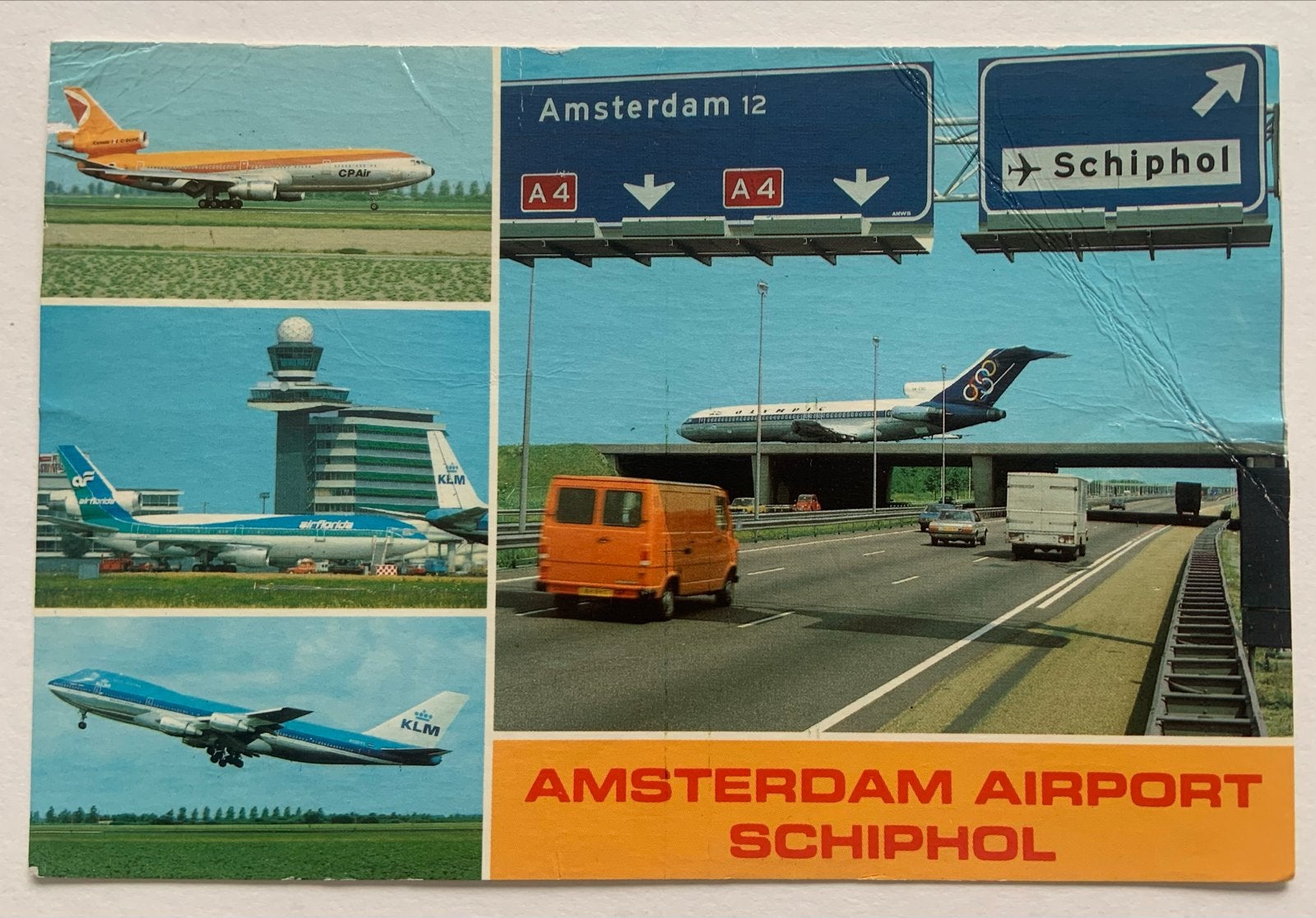 Schiphol Airport - Gelopen, Verzenden, 1980 tot heden, Gelopen, Noord-Holland