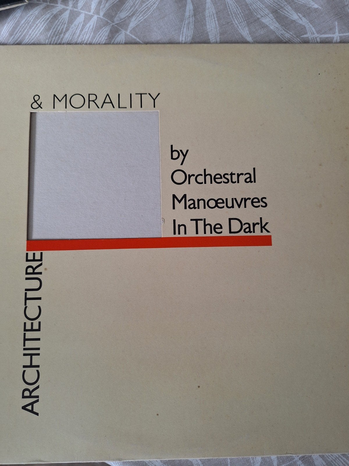 OMD - Architecture & Morality LP (1981), Ophalen of Verzenden, 1980 - 1989, Gebruikt, 12 inch