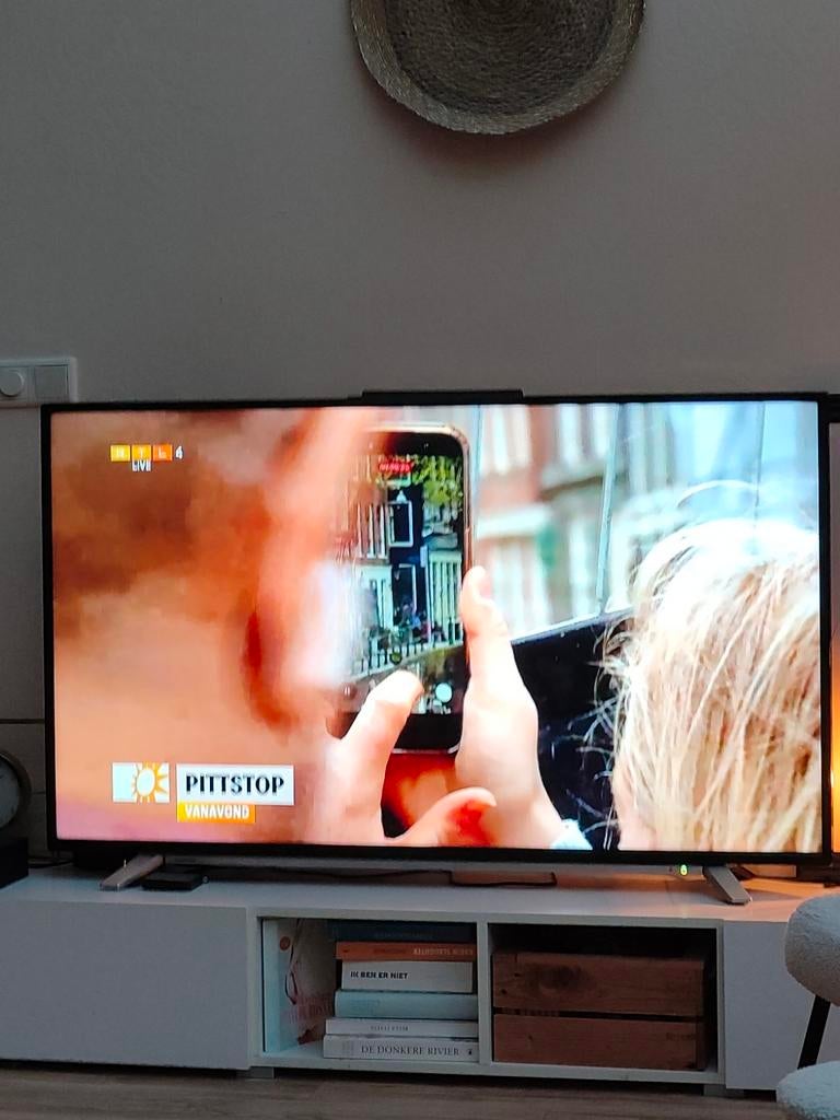 Mooie Toshiba 55 inch Smart TV ultra HD televisie, Ophalen, Toshiba, 50 Hz, Zo goed als nieuw