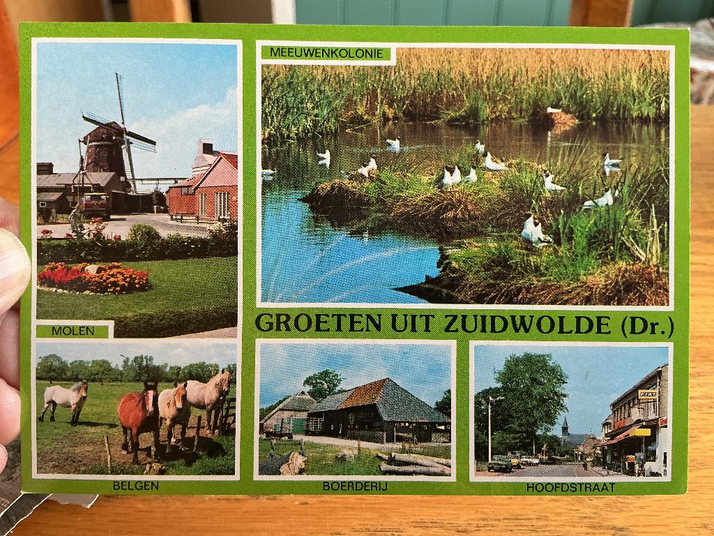 Zuidwolde, Verzenden, 1980 tot heden, Ongelopen, Drenthe