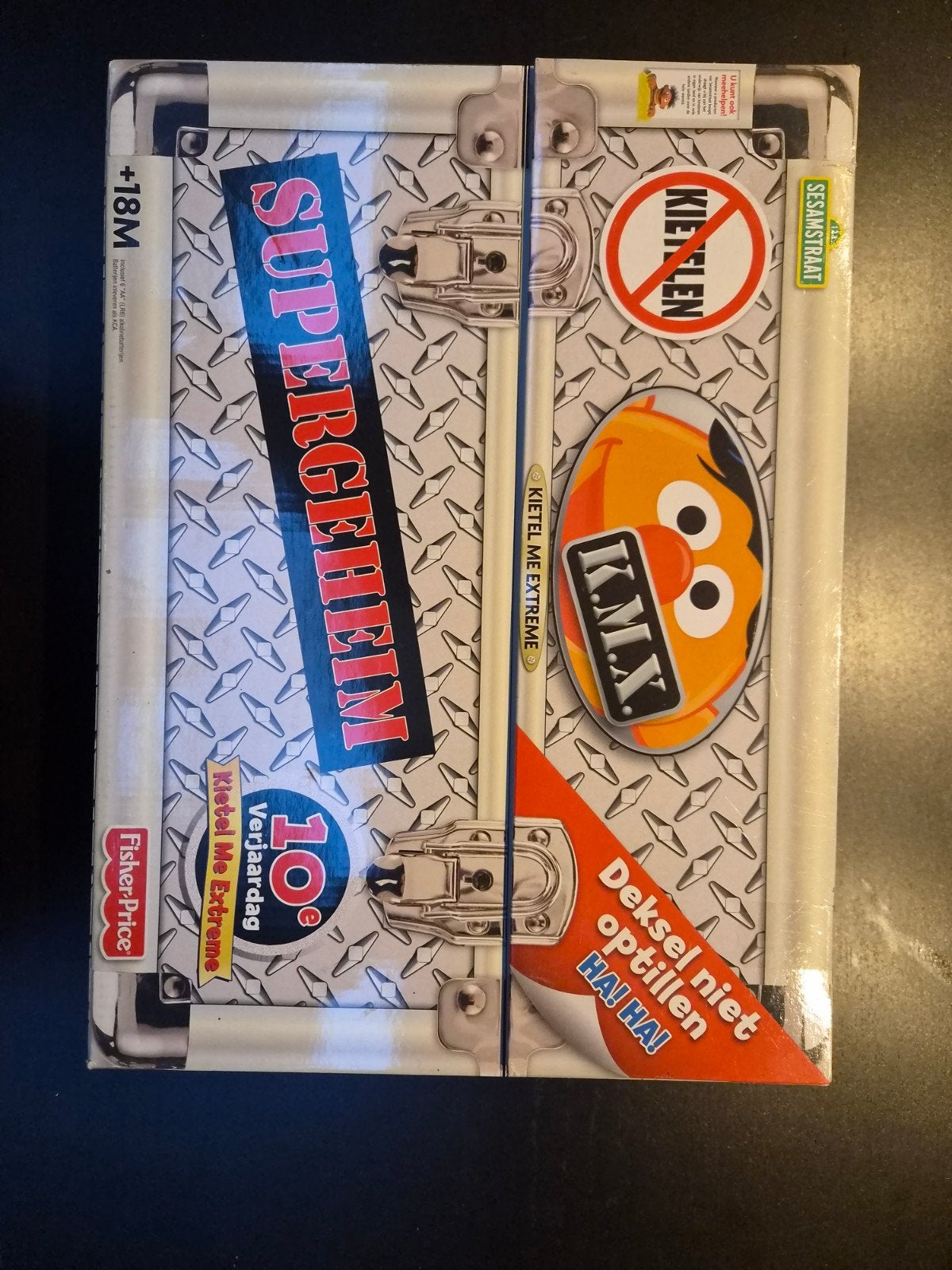 Fisher-Price Kietel Me Elmo Extreme Sesamstraat, Ophalen, Oranje, Overige karakters, Interactief