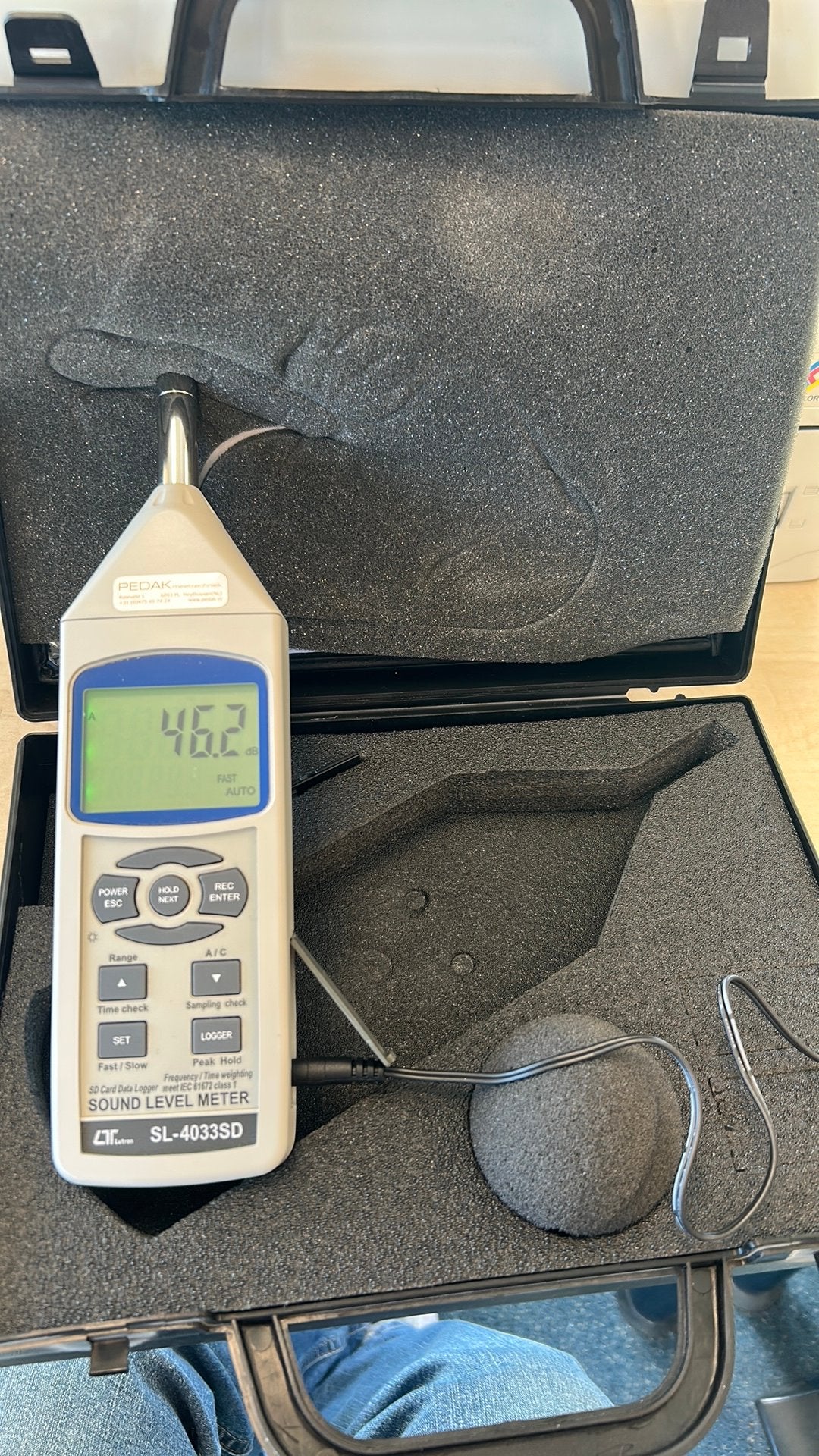 Geluidsmeter SL-4033D Lutron, Doe-het-zelf en Verbouw, Ophalen of Verzenden, Nieuw