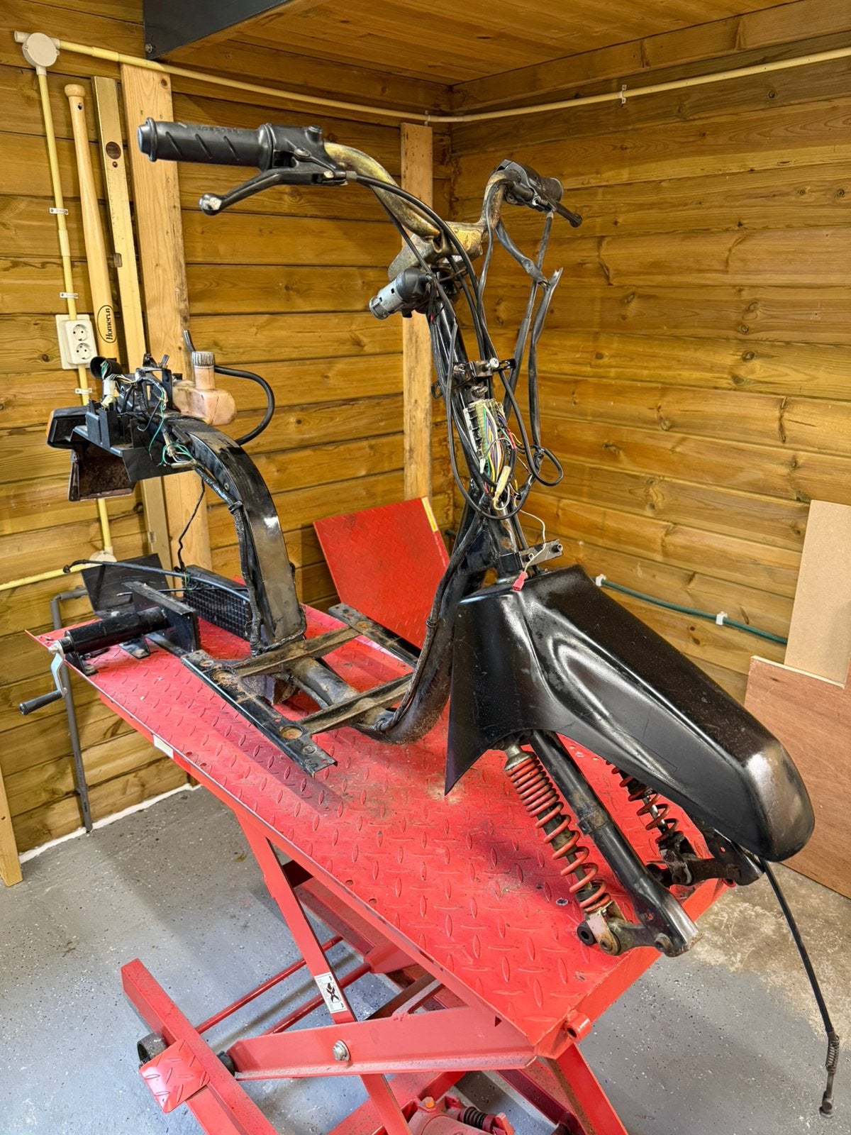 Peugeot rapido frame met kenteken, Ophalen, Gebruikt, Overige modellen