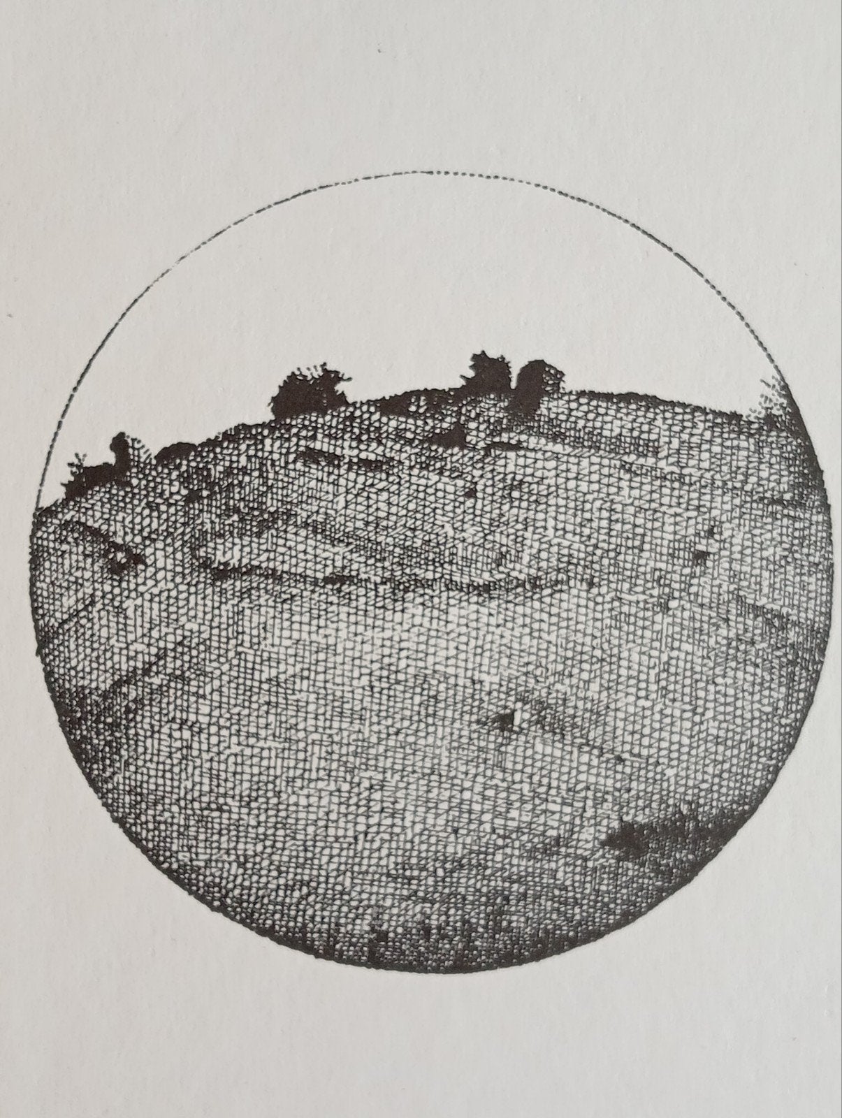 Lithografie 1981, Ophalen of Verzenden