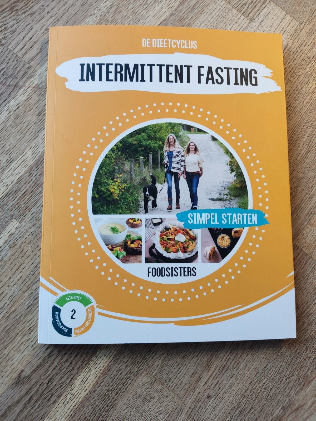 FOODSISTERS, DE DIEETCYCLUS, DEEL 2, INTERMITTENT FASTING., Verzenden, Zo goed als nieuw, Dieet en Voeding, FoodSisters