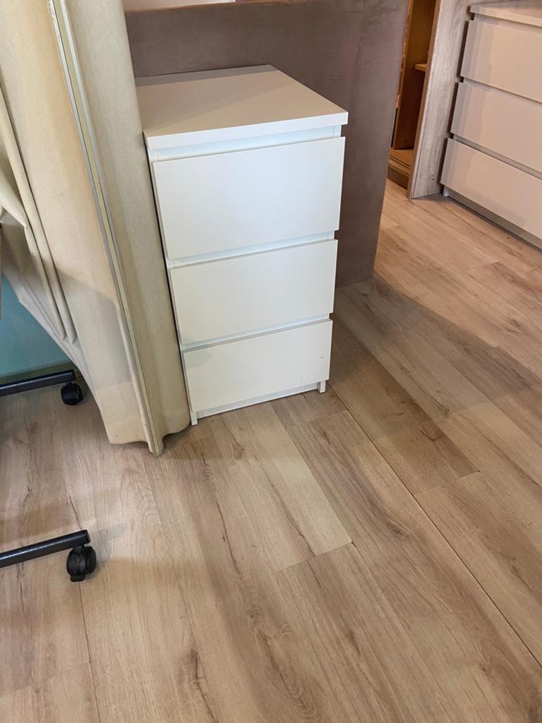 Witte Lage ladekast ..3 stks 160 /80 /40 cm lang 50 diep cm, Huis en Inrichting, Ophalen, Zo goed als nieuw