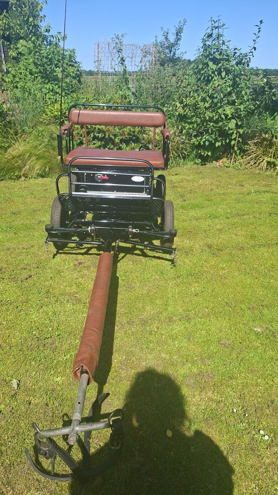 Recreatie wagen mini shet tot 1 meter. Tuig biothane, bieden, Pony