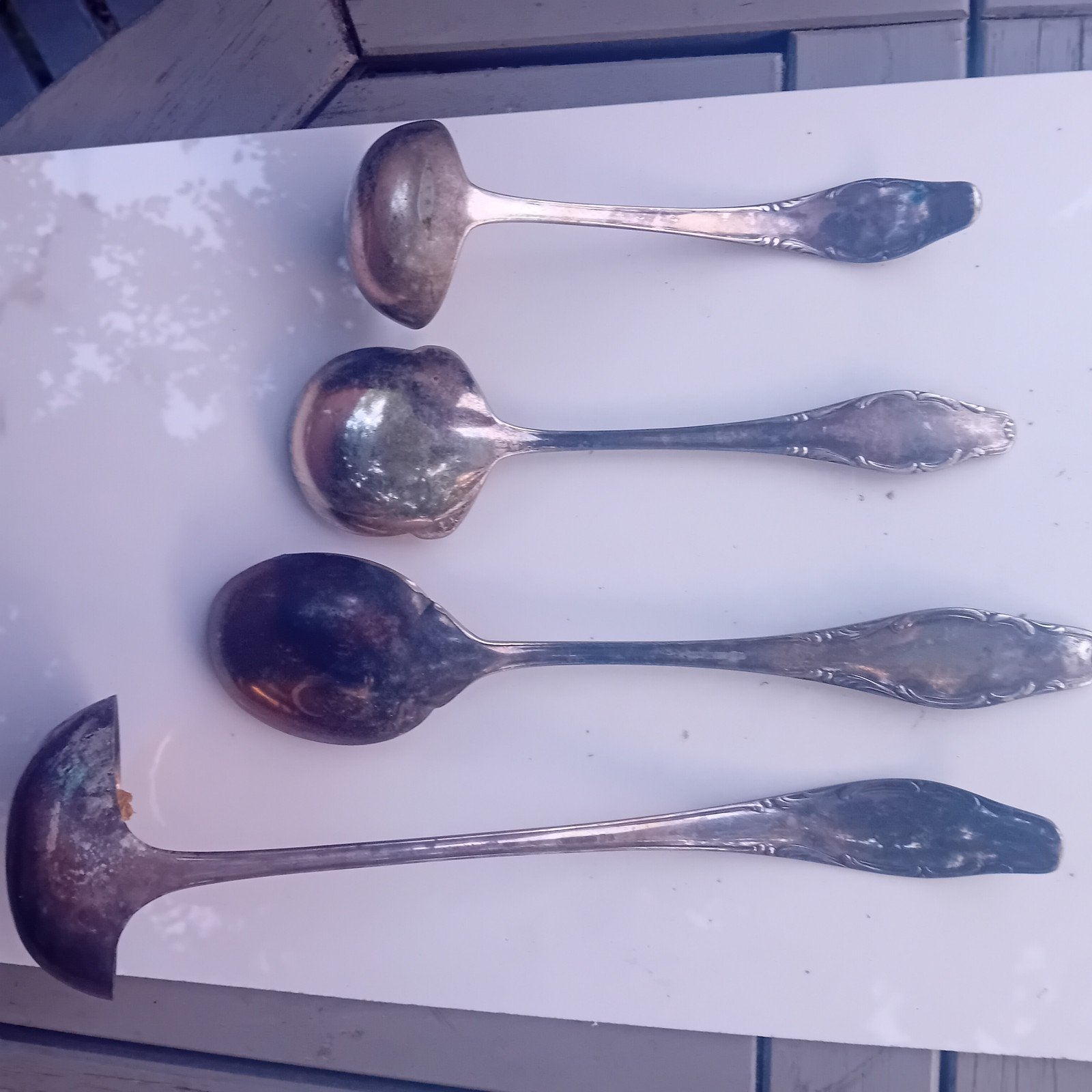 Wellner vintage opscheplepels, Ophalen of Verzenden