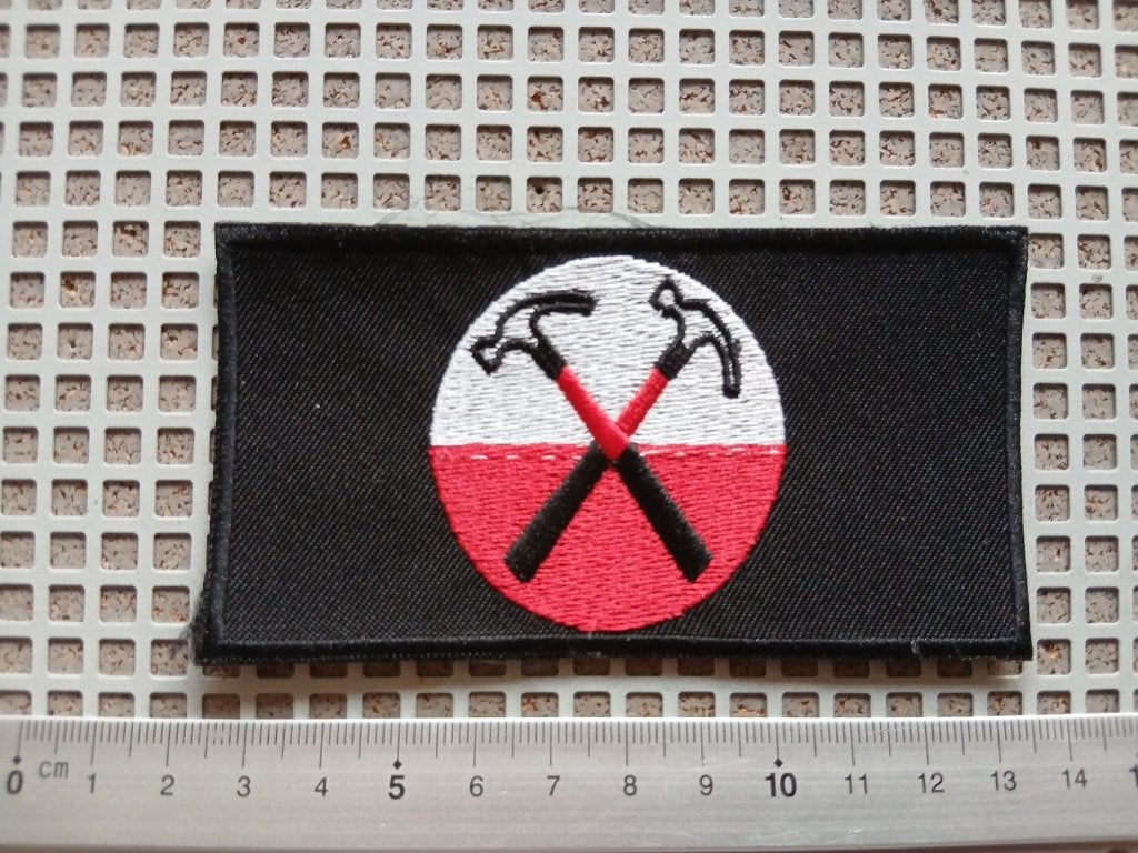 Pink Floyd leuke the wall patch hammers 11, Verzenden, Nieuw, Kleding