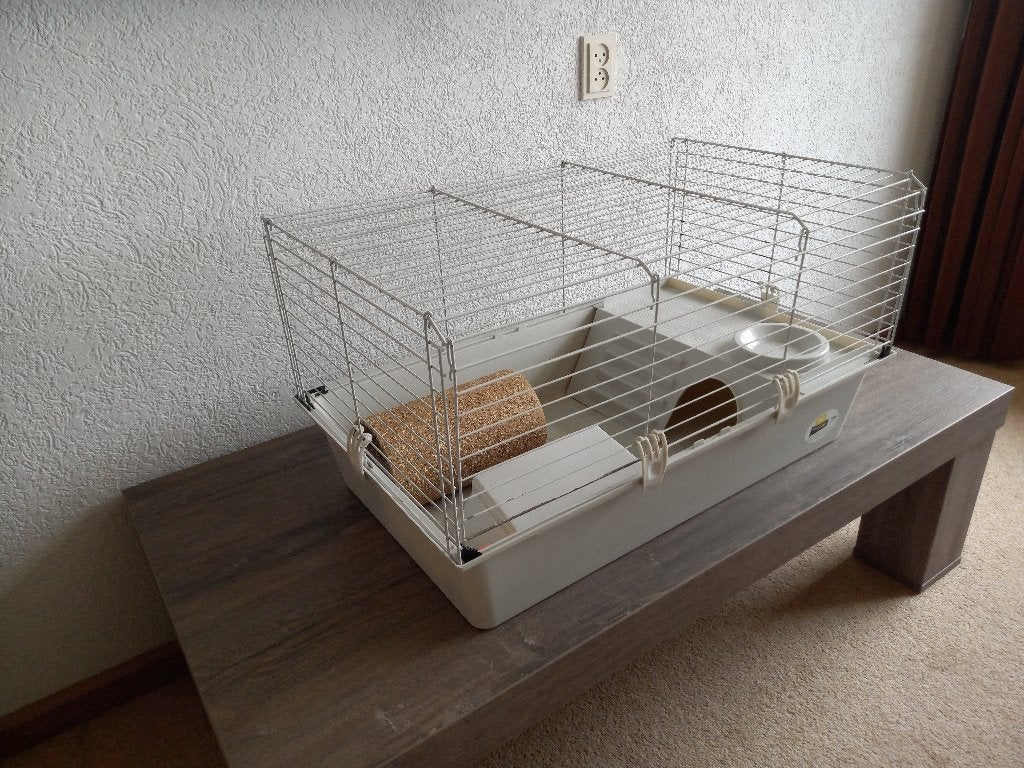 Konijnenkooi (binnen), Kooi, Gebruikt, Konijn, 75 tot 110 cm