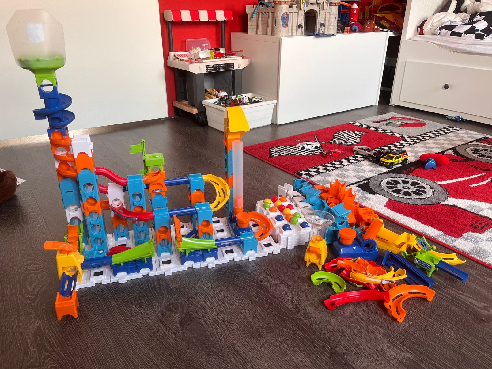VTech Marble rush (2 sets) knikkerbaan, Ophalen, Zo goed als nieuw