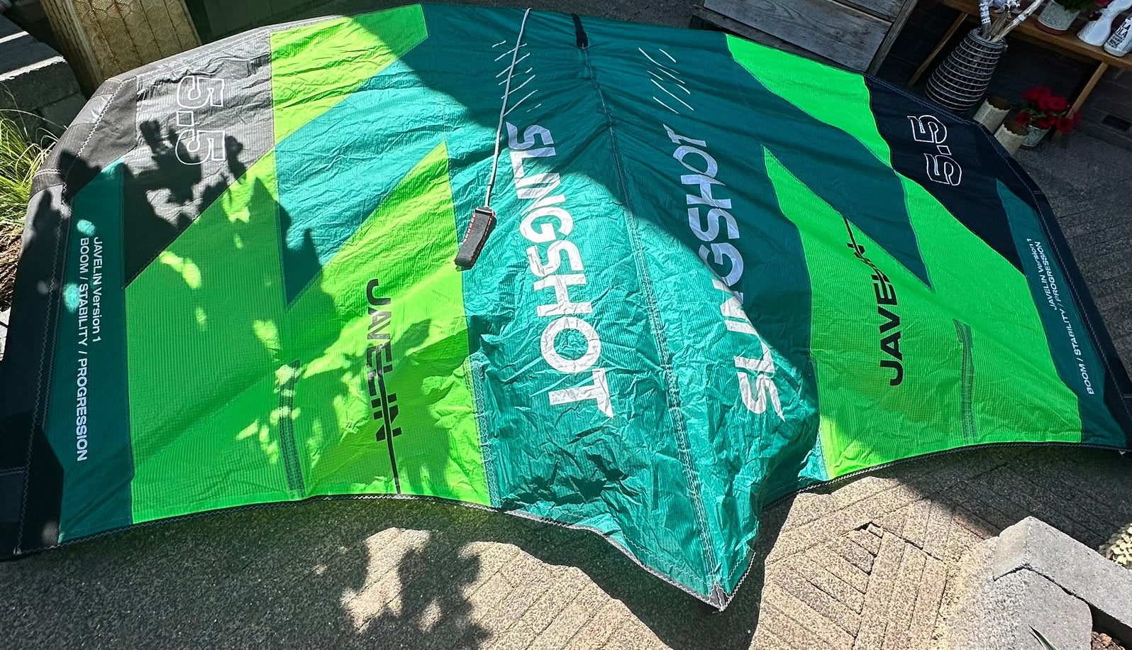 Slingshot wingfoil wing, inclusief SUP, Watersport en Boten, Wingsurfen, Ophalen of Verzenden, Zo goed als nieuw, Wingsurf-wing