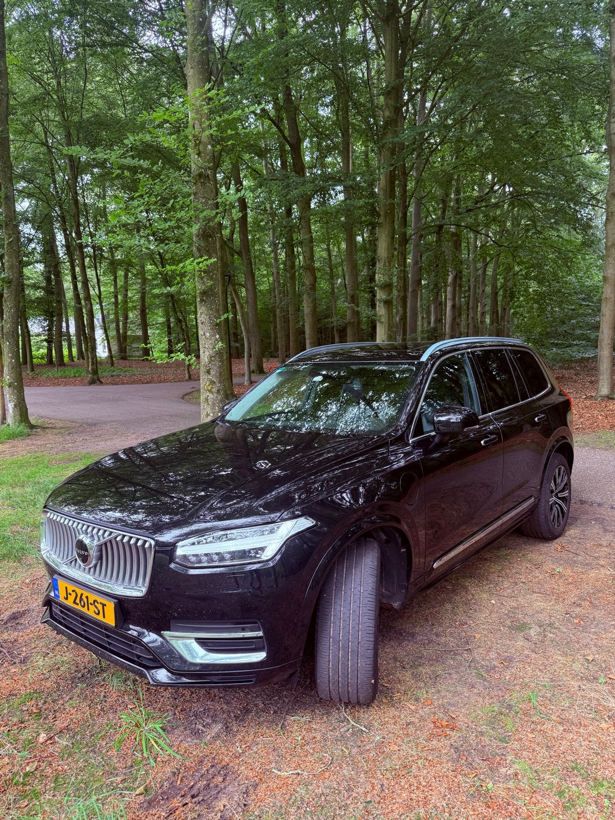 Volvo XC90 T8 Twin Engine AWD Plug-in Hybrid 390pk 7P 2020, 2220 kg, Zwart, 4 cilinders, 1969 cc