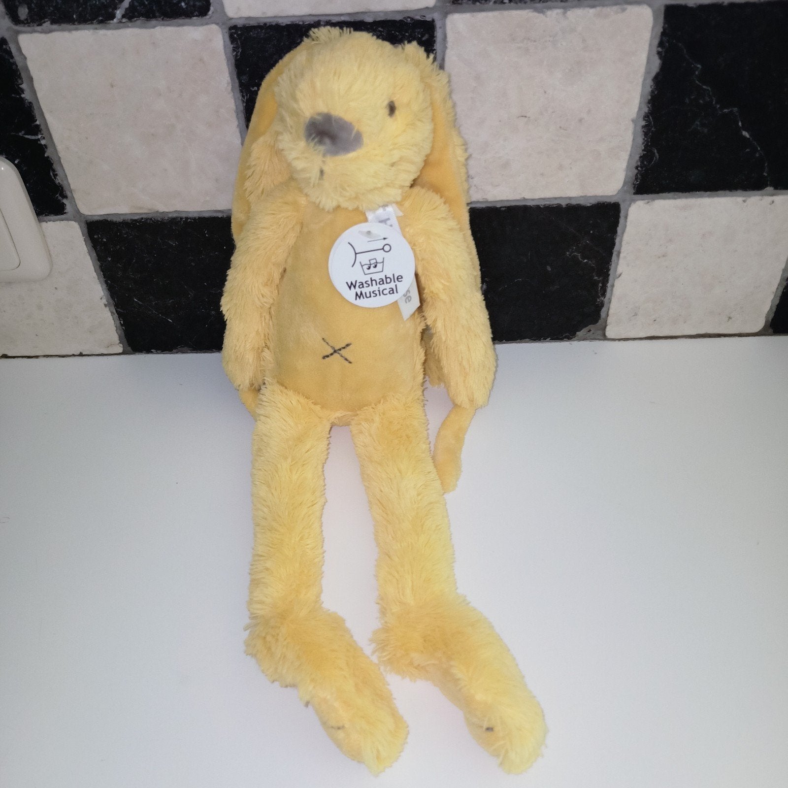 Happy horse geel konijn richie. met muziek., Met geluid, Happy Horse, Ophalen of Verzenden, Middelgroot (20 tot 80 cm)