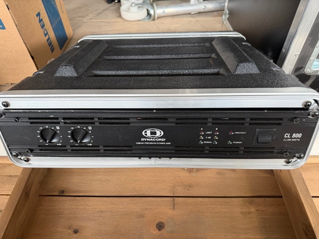 Dynacord set CL800 met 2x D12, Ophalen, Gebruikt, 500 tot 1000 watt, P.A.