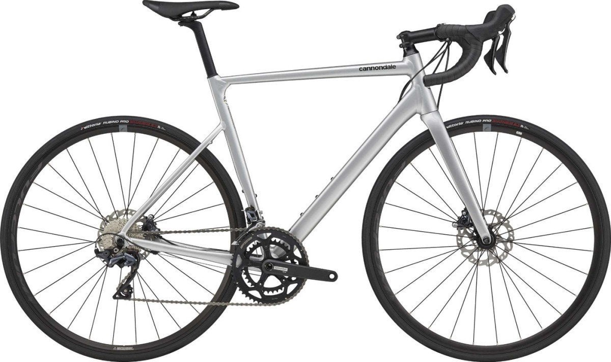 Cannondale CAAD13 Disc Ultegra Heren Mercury Silver 56cm, 28 inch, Gebruikt, -, Heren