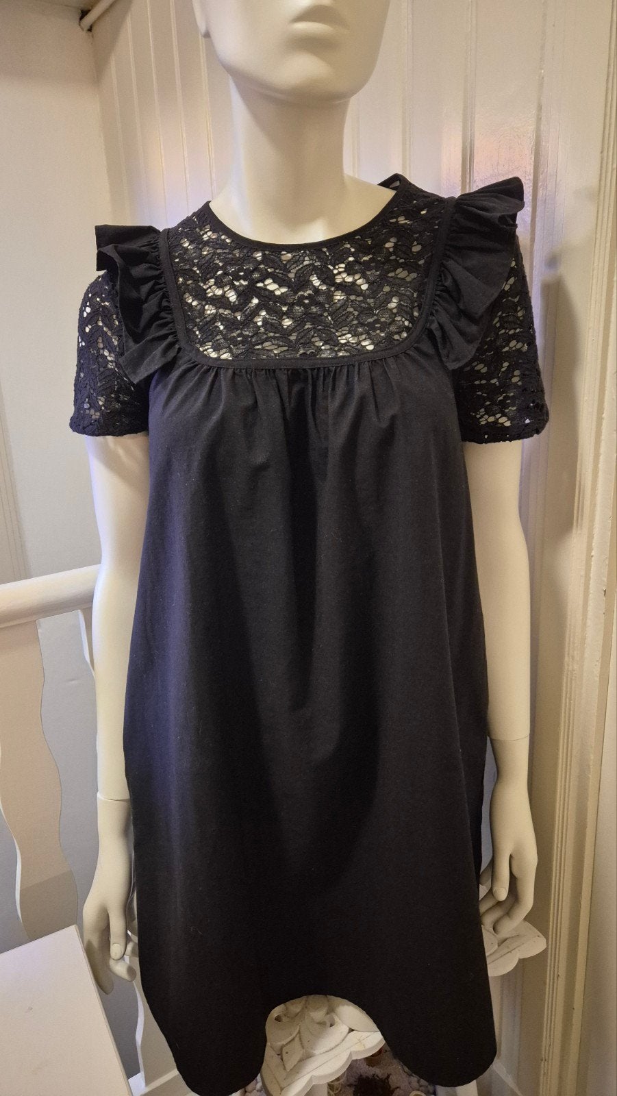 Zwarte jurk/tuniek, Kleding | Dames, Zwart, Ophalen of Verzenden, Zo goed als nieuw, Maat 36 (S)