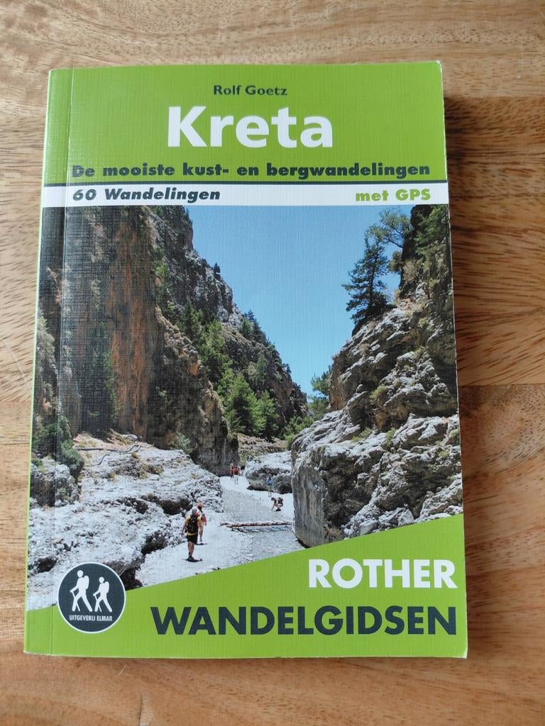 Rolf Goetz - Kreta, Boeken, Reisgidsen, Zo goed als nieuw, Fiets- of Wandelgids, Europa, Overige merken, Ophalen of Verzenden
