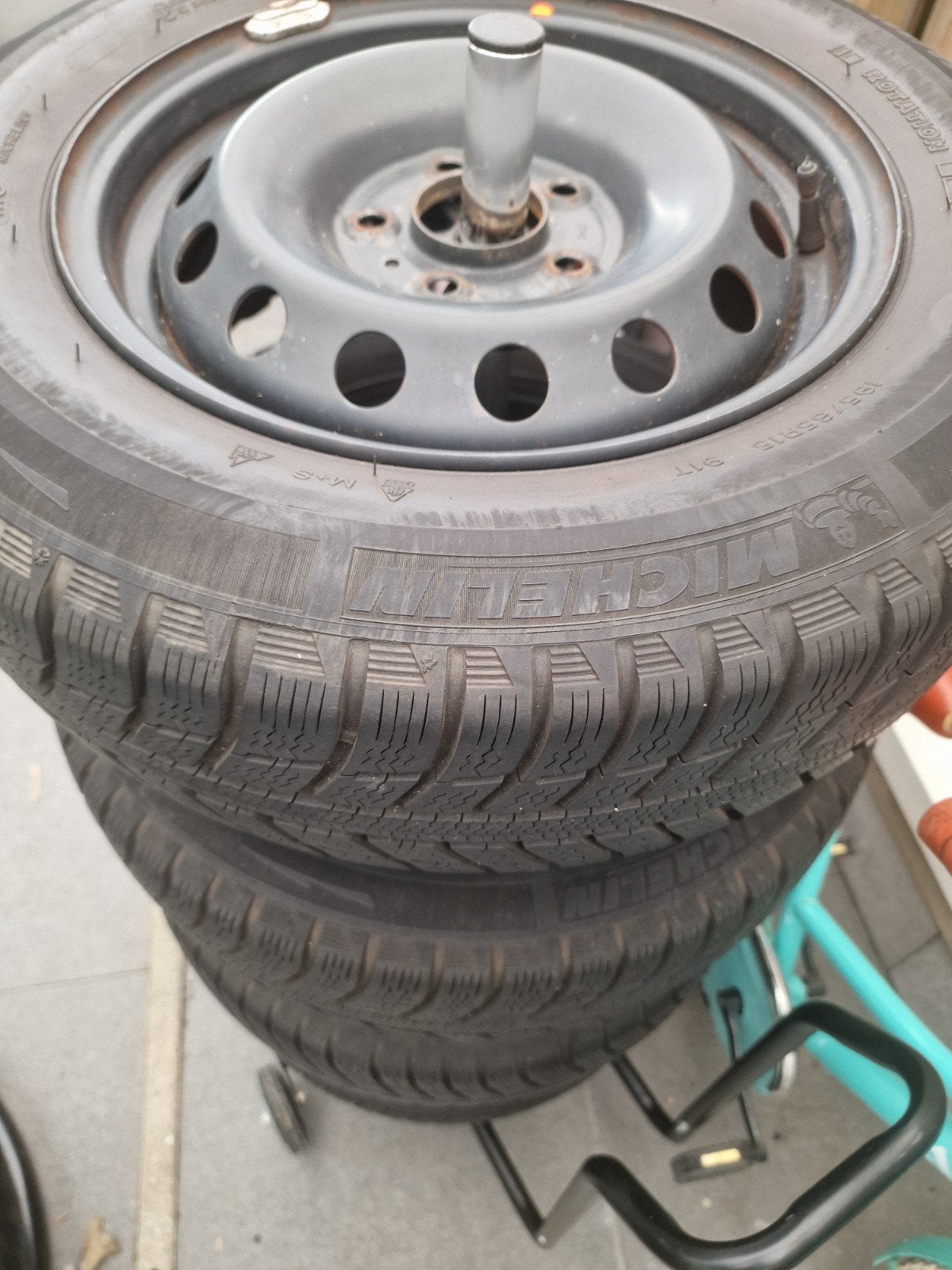 Auto banden195 65 15R, Ophalen, Gebruikt
