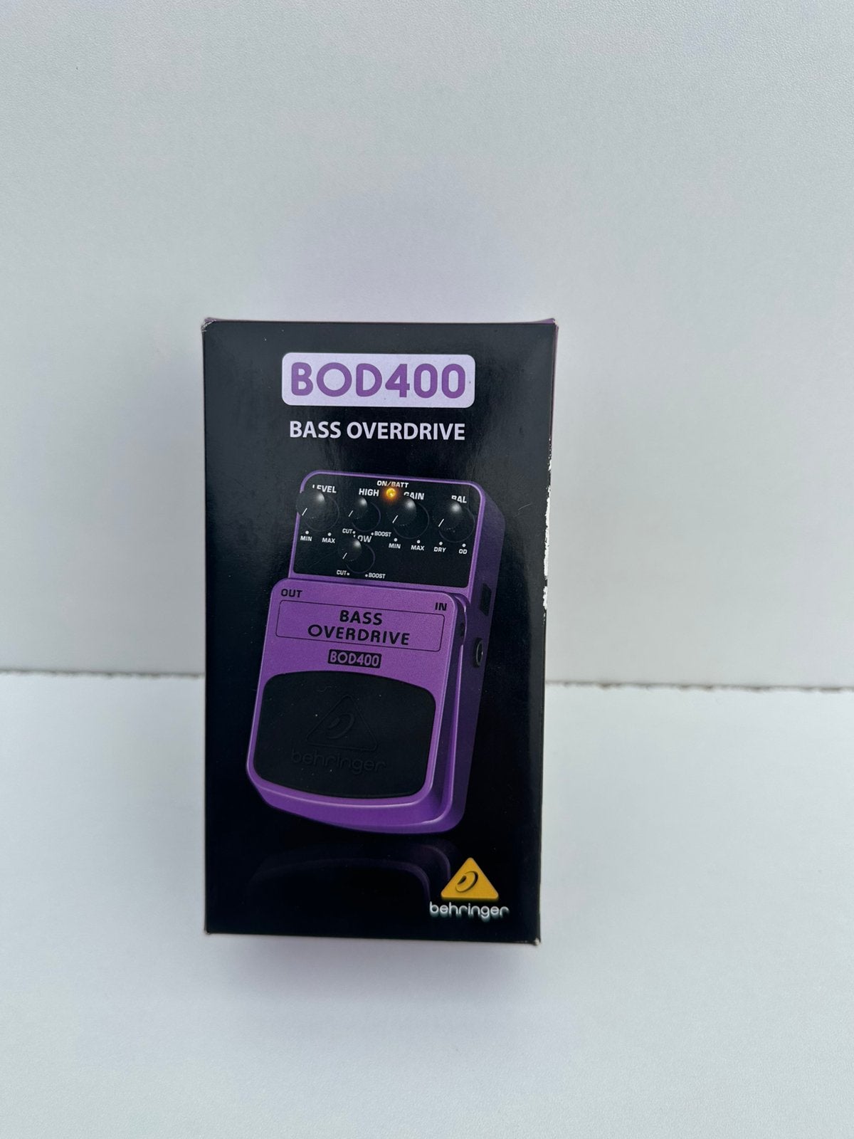 Behringer BOD400 Bass Overdrive effectpedaal – nieuwstaat, Ophalen of Verzenden, Zo goed als nieuw, Delay of Echo