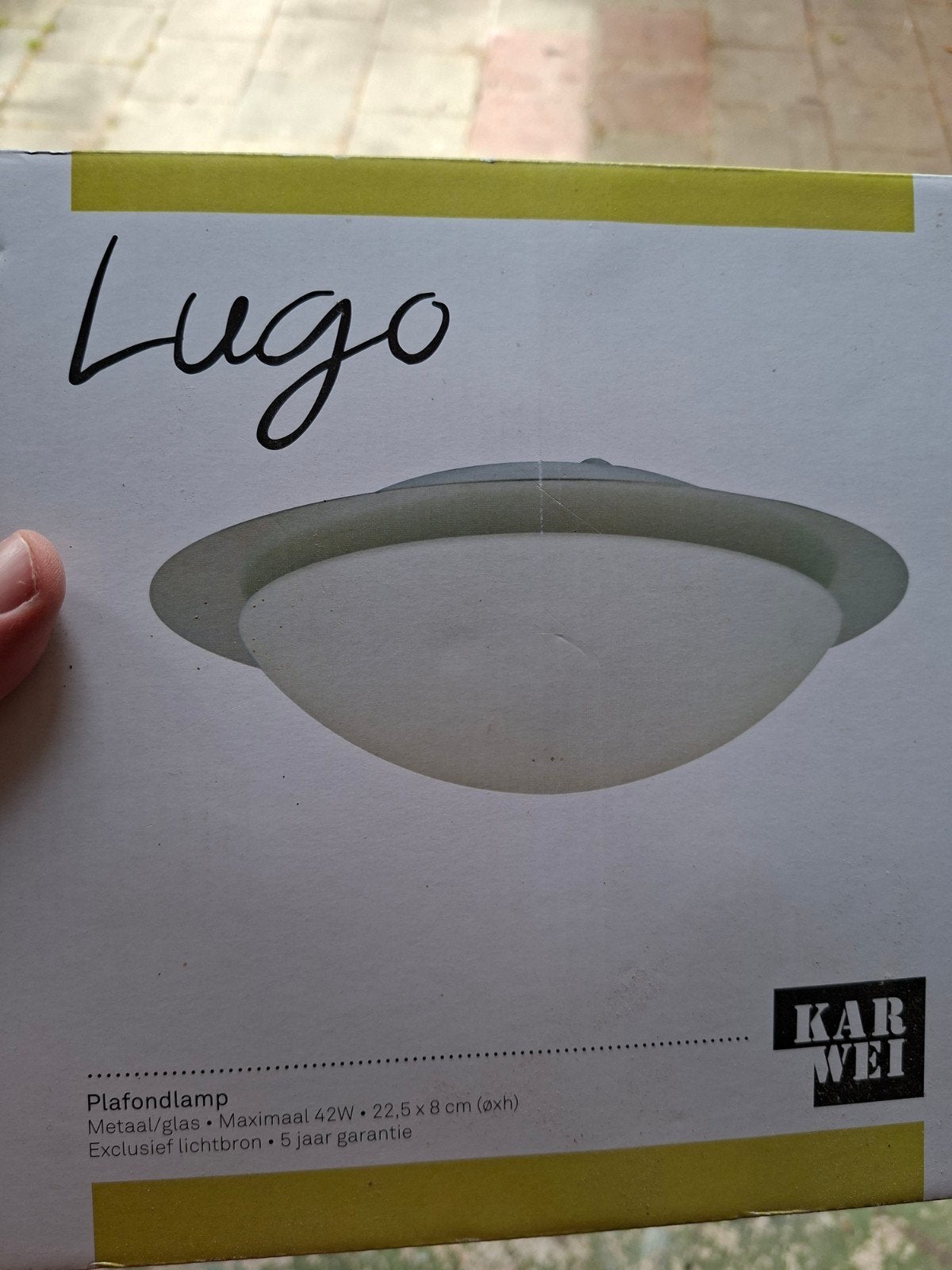 Lugo Plafondlamp Karwei, Ophalen, Modern, LED, Nieuw