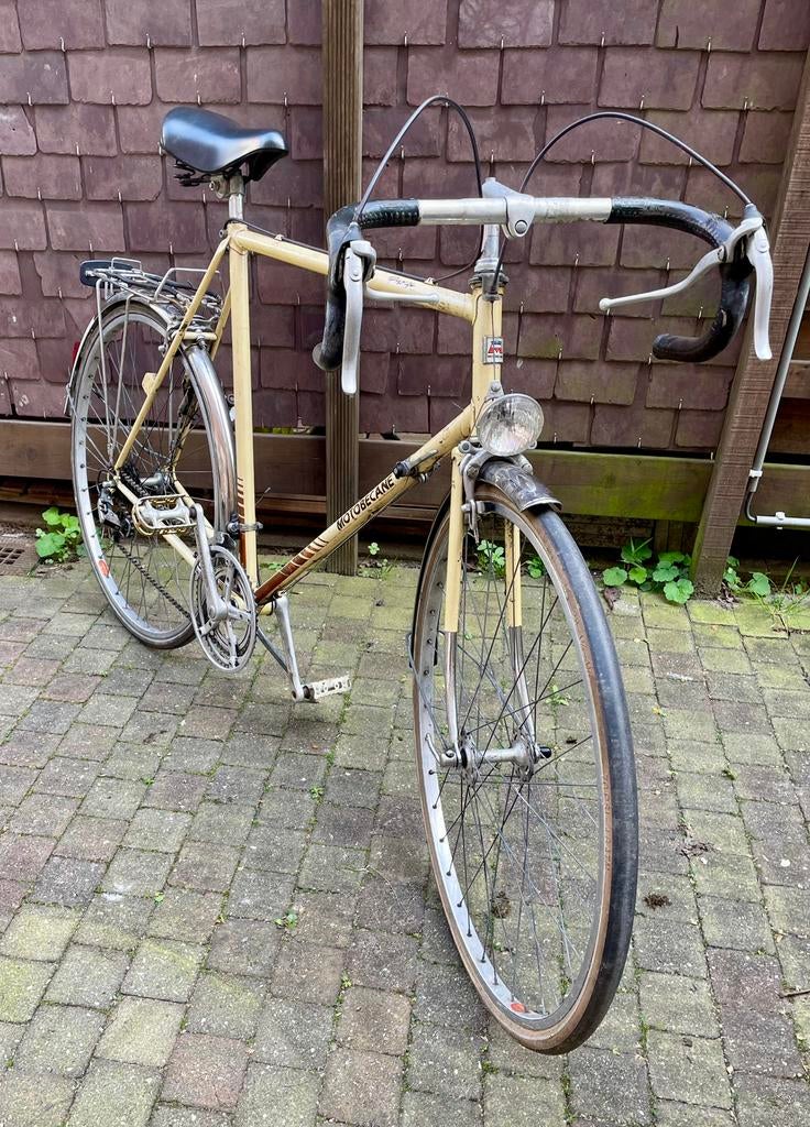 Large vintage Motobecane racefiets tourfiets, Gebruikt, 10 tot 15 versnellingen, 57 tot 61 cm, Ophalen