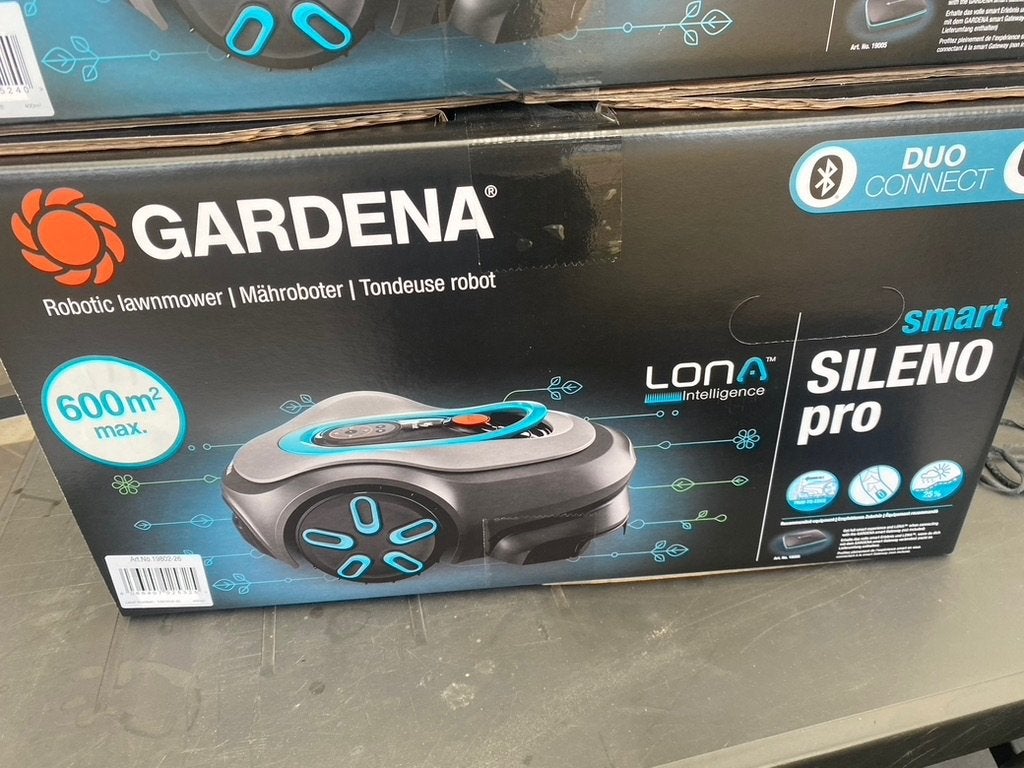 grasrobot, Ophalen, Nieuw, Gardena, Met regensensor