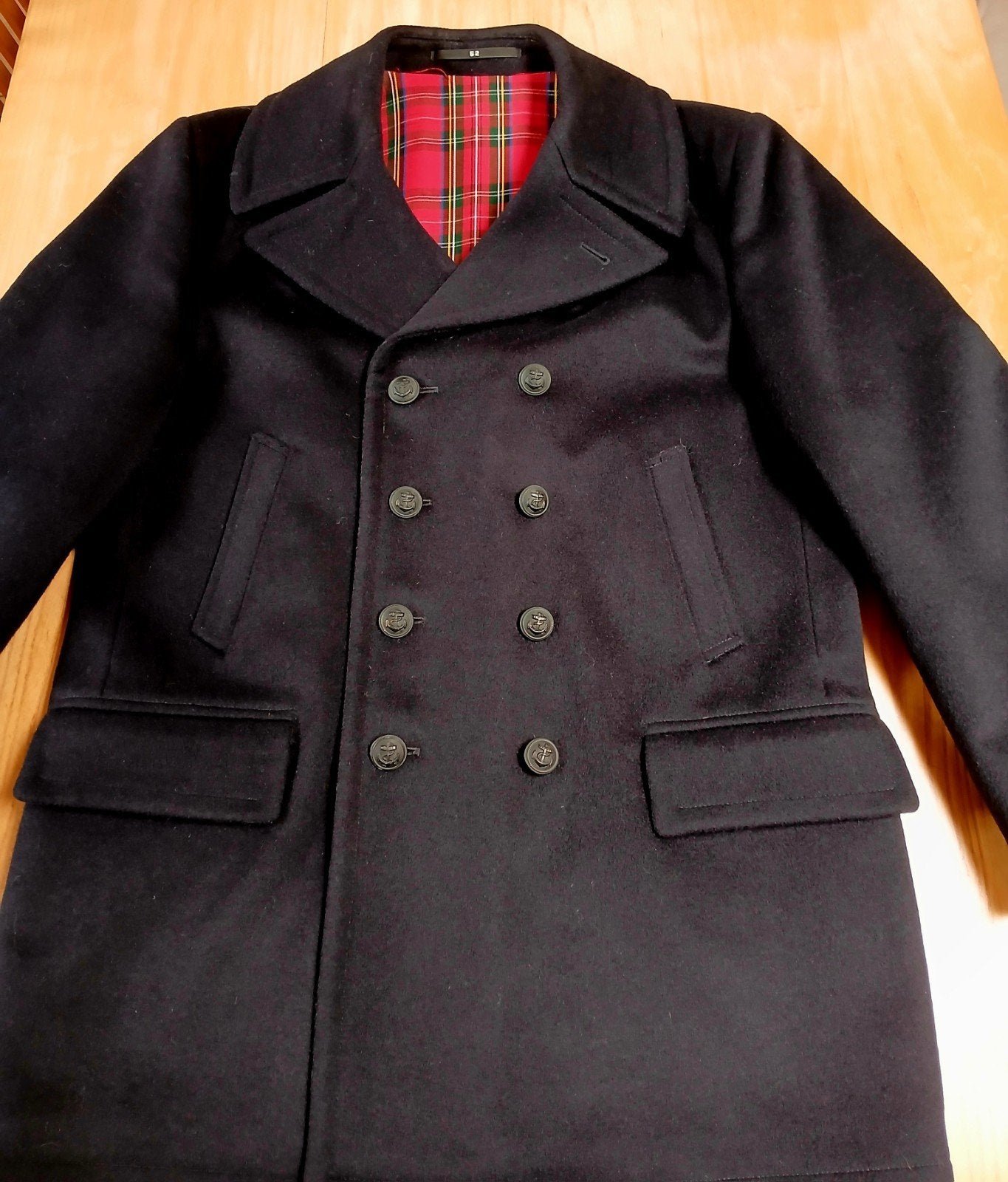 Te koop: blauwe jopper van Biesot, mt 52, zuiver wol, Ophalen of Verzenden, Overige soorten, Nederland, Kleding of Schoenen