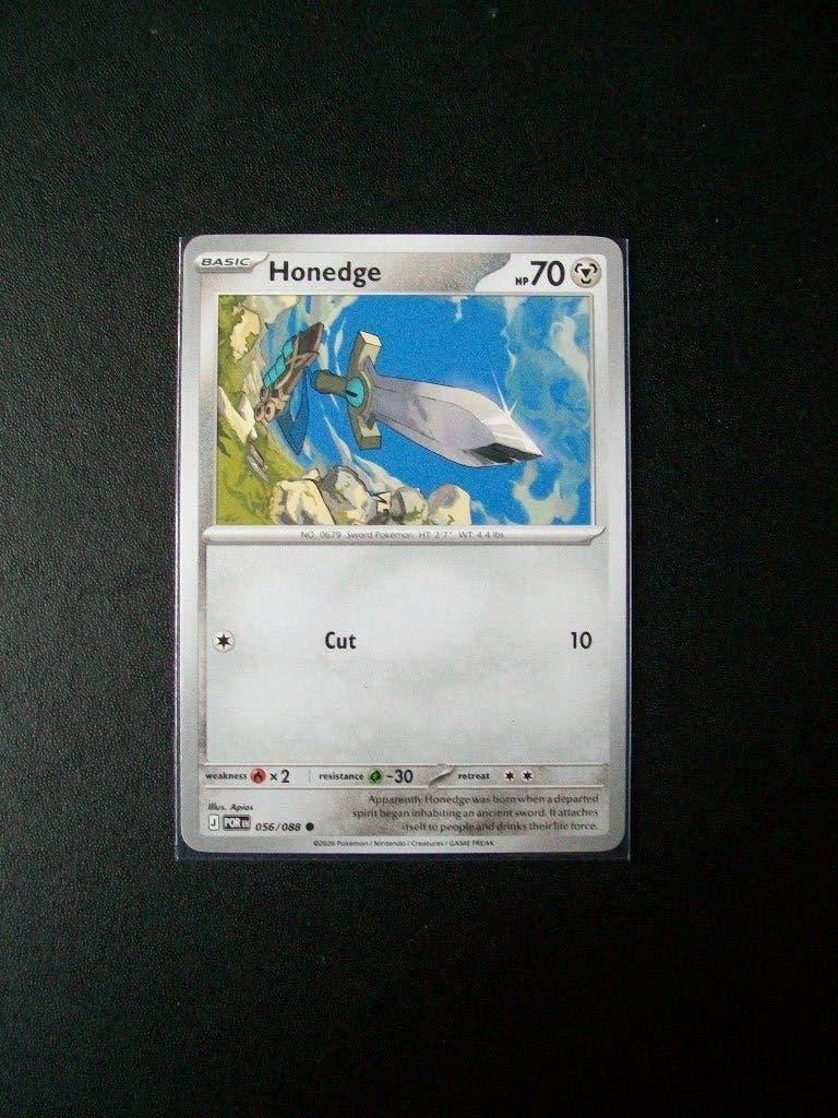 3553. Nieuwe Pokemon Kaart HONEDGE HP 70 (056/088), Verzenden, Nieuw, Losse kaart