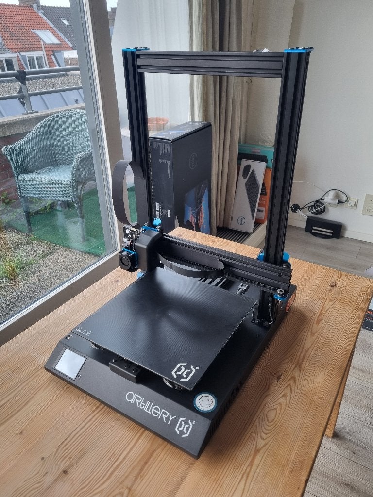 Large 3D printer Artillery X1 Sidewinder, Artillery, Ophalen of Verzenden, Zo goed als nieuw, Filament