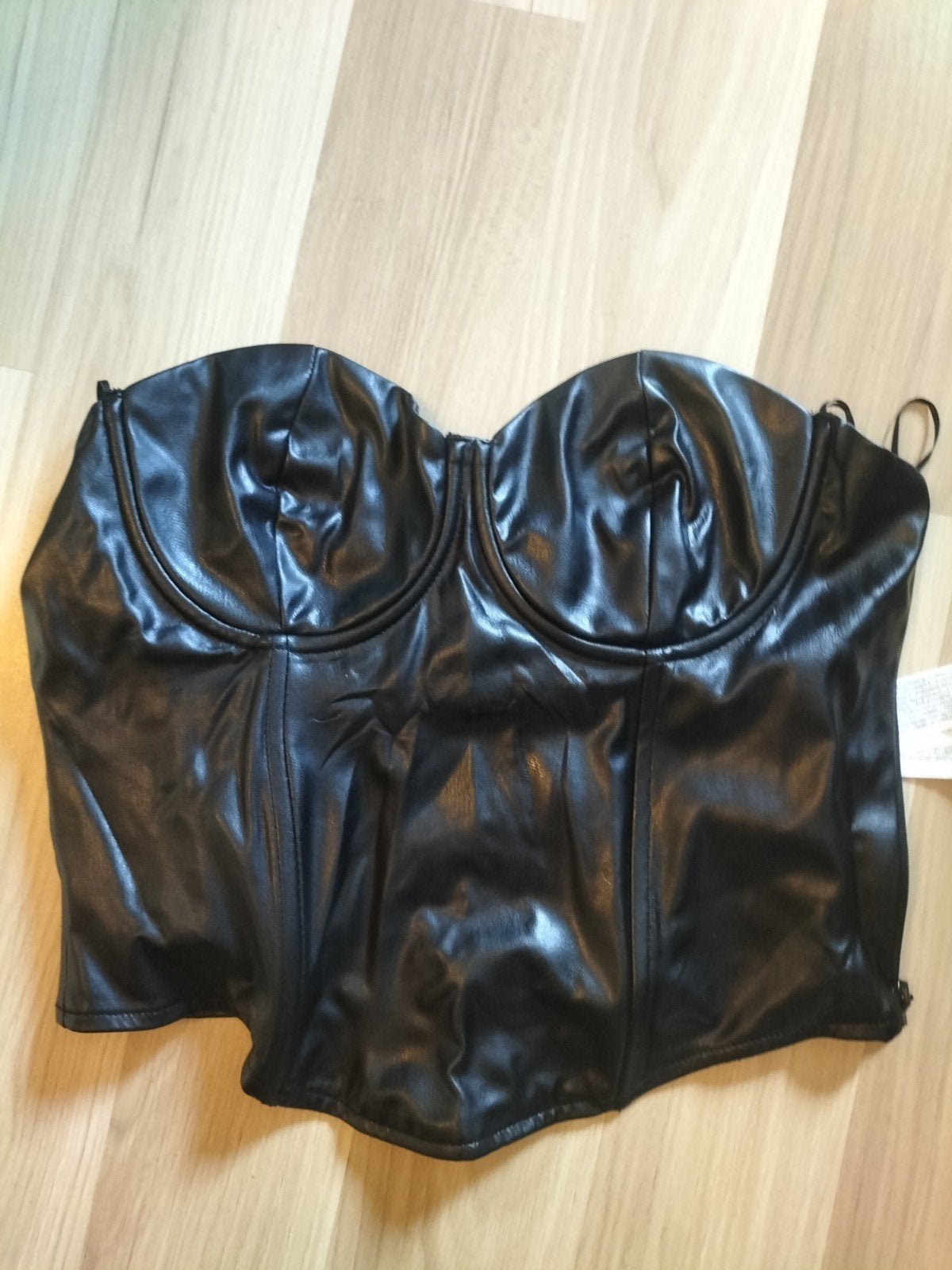 nepleren corset/topje, Kleding | Dames, Zara, Ophalen of Verzenden, Zwart, Body of Korset