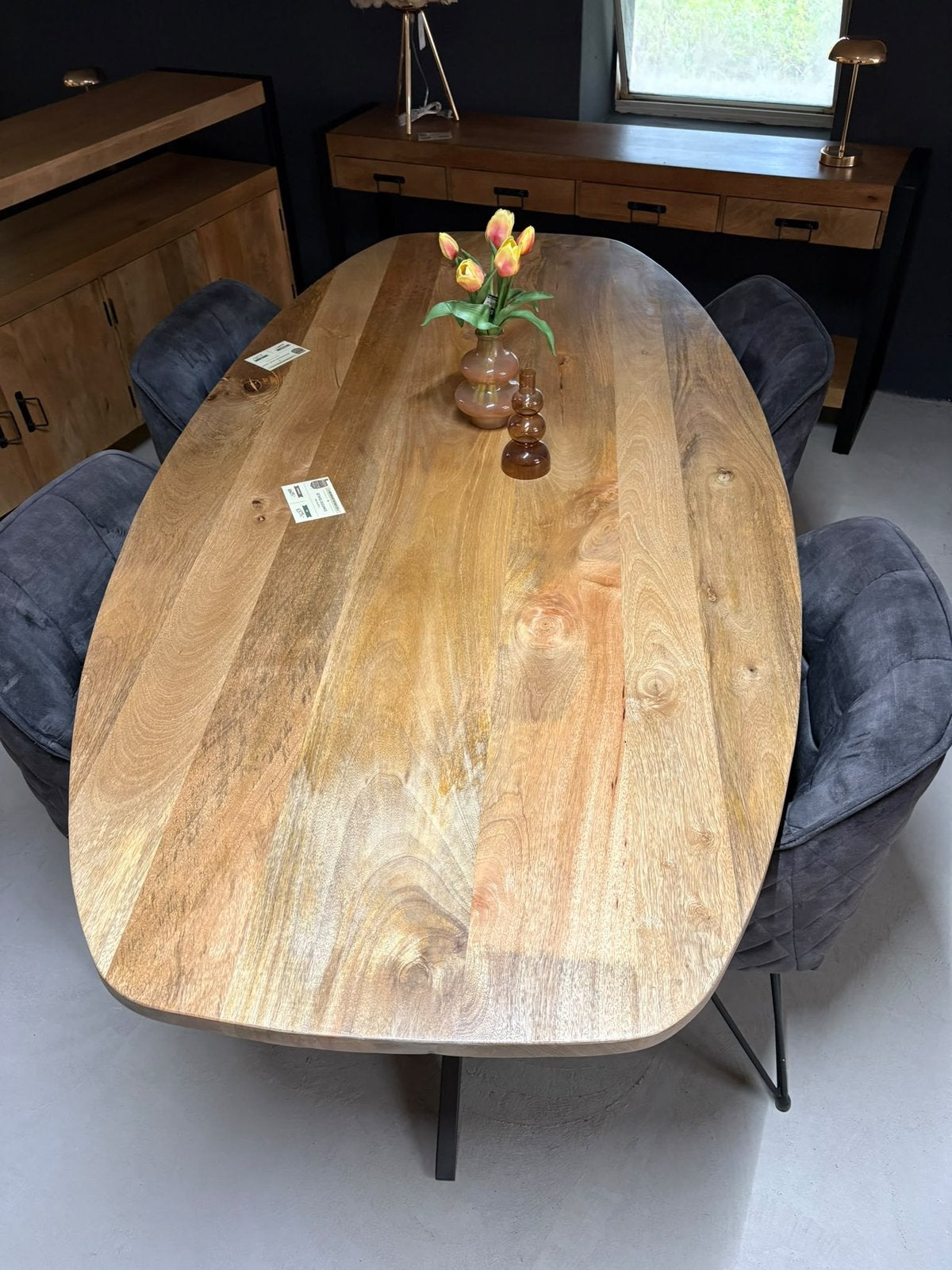 Eetkamertafel €375,-, Huis en Inrichting, Ophalen, 50 tot 100 cm, Rechthoekig, Nieuw