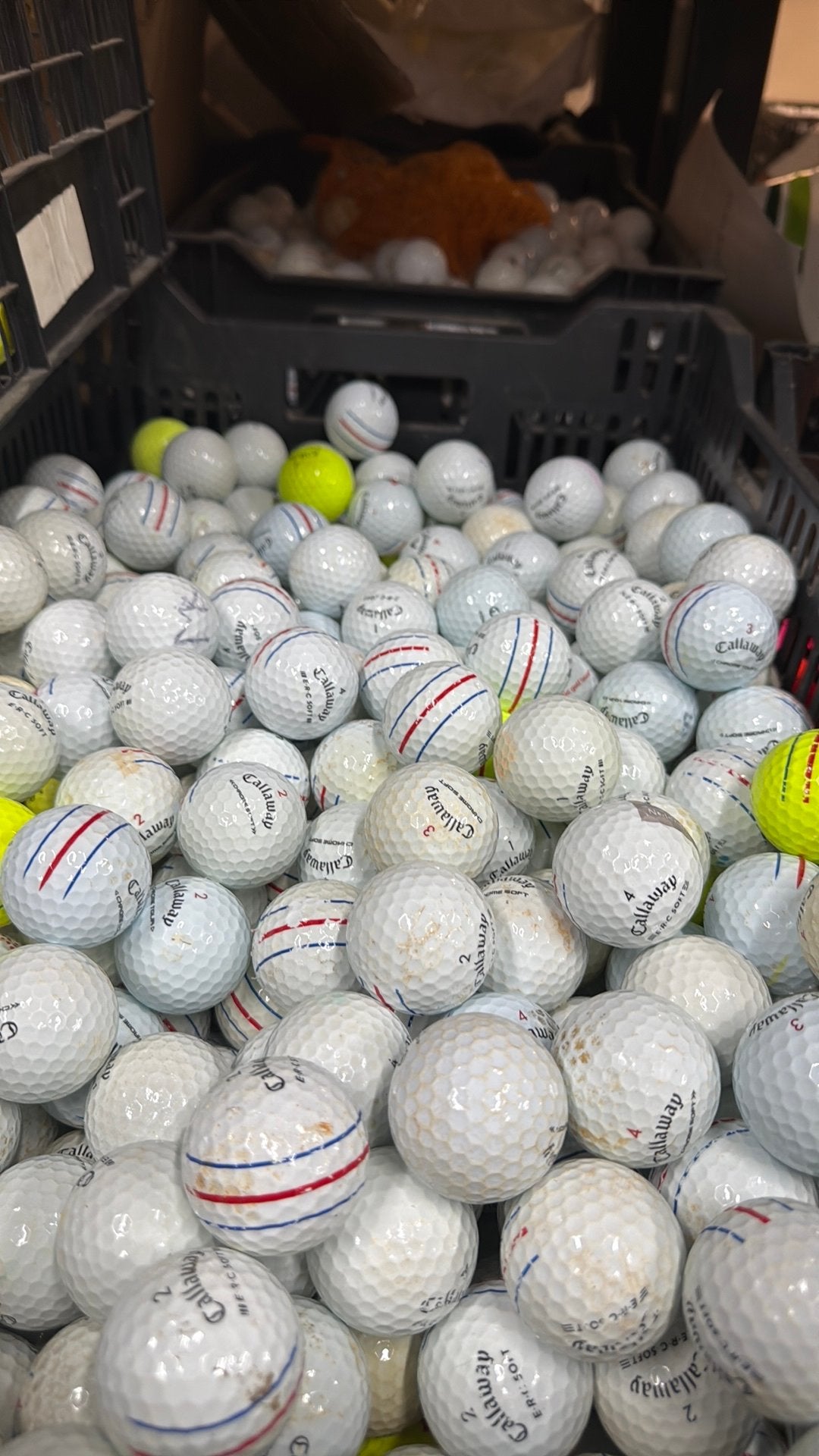 50 Callaway Tripletrack golfballen, Ophalen of Verzenden, Zo goed als nieuw, Bal(len), Callaway