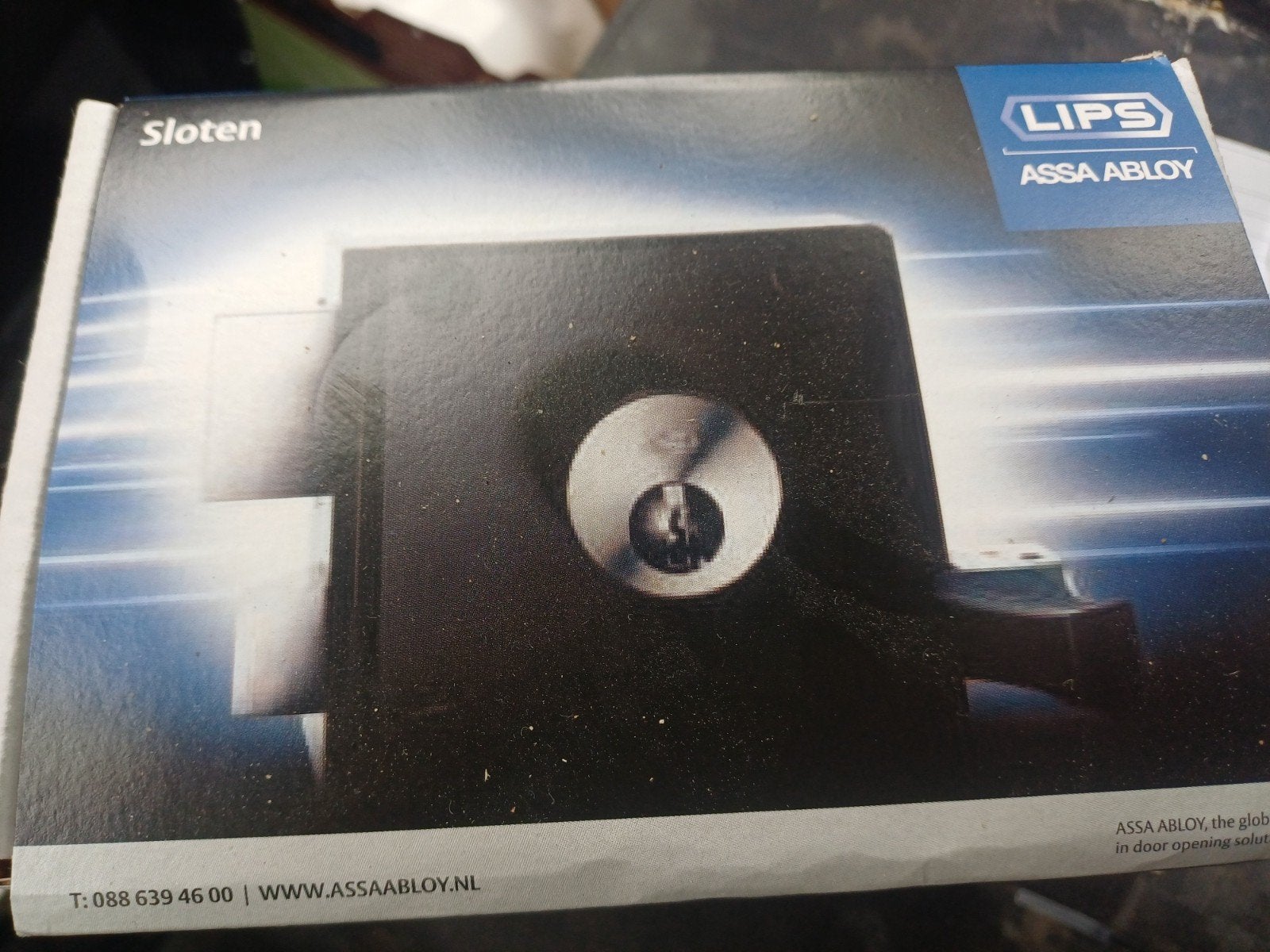 lips assa abloy veiligheids slot, Ophalen of Verzenden, Zo goed als nieuw, Slot