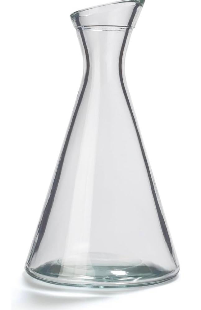 Stölzle Pisa Glass Decanter Set of 6, 0,5 Litres Angled Neck, Ophalen, Overige kleuren, Minder dan 50 cm, Glas