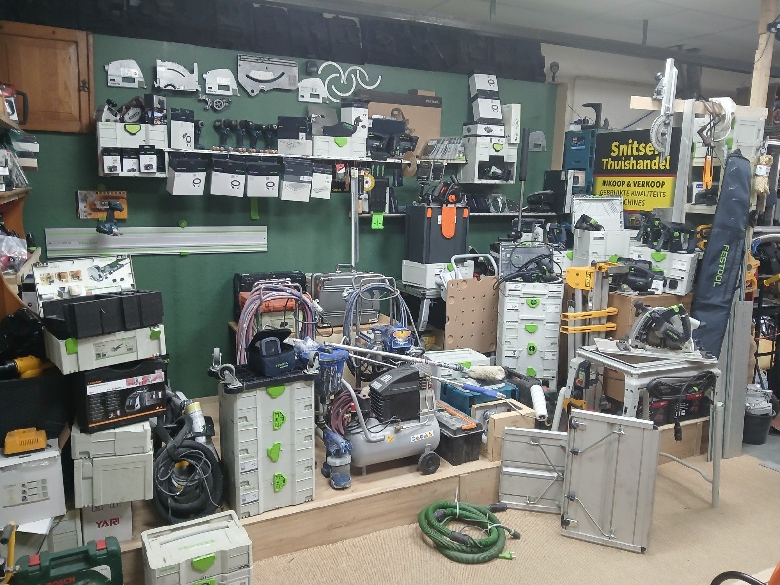 Festool Pendelkapzaag., Gebruikt, -, -, Overige typen