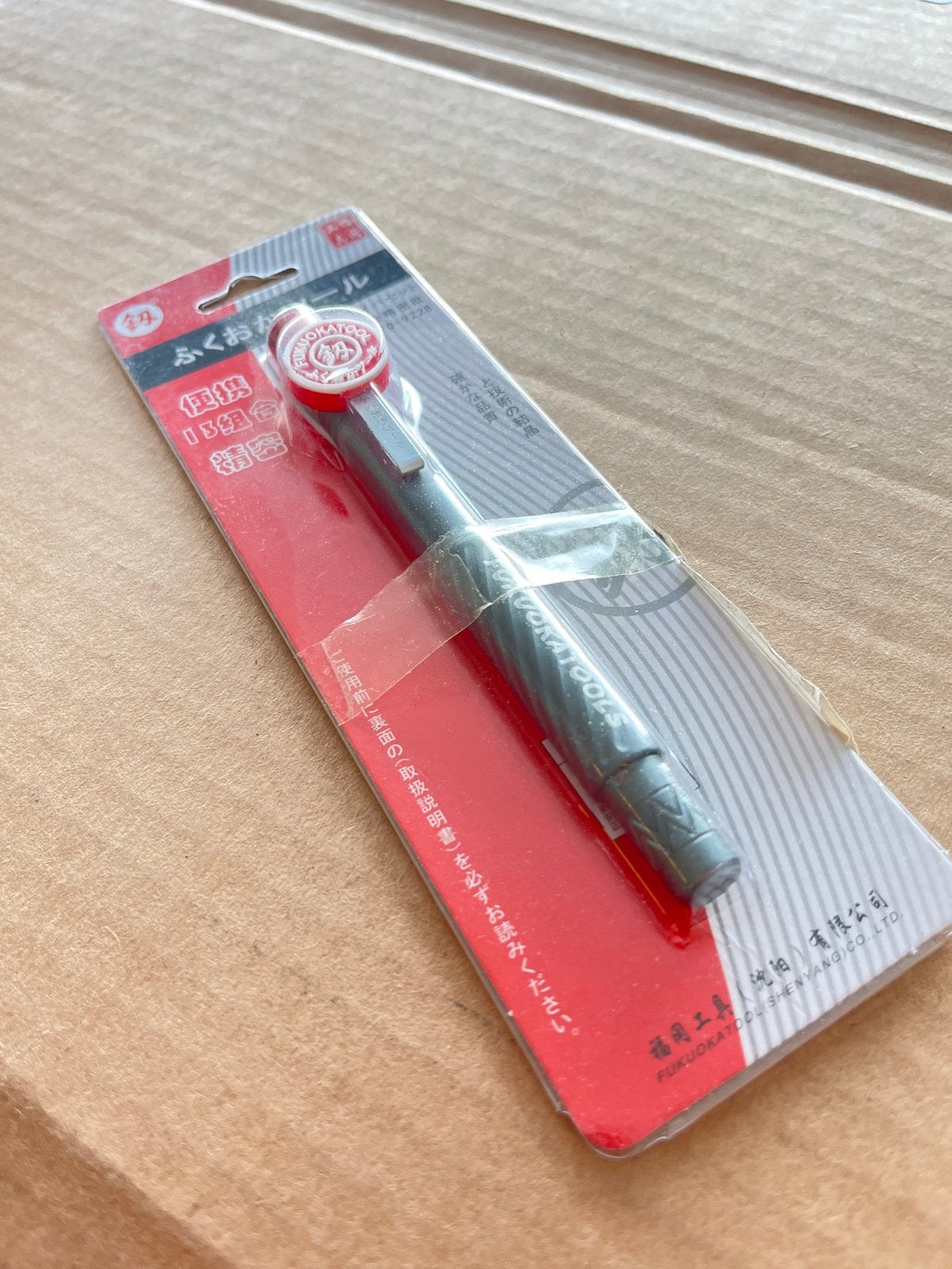 Fukuoka Tools Alles-in-één Pen Schroevendraaier Set, Ophalen of Verzenden, Nieuw, Schroevendraaier, Overige merken