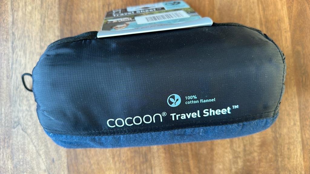 Cocoon Travel Sheet 100% Katoen Flanel Slaapzak Binnenzak, Ophalen, Nieuw