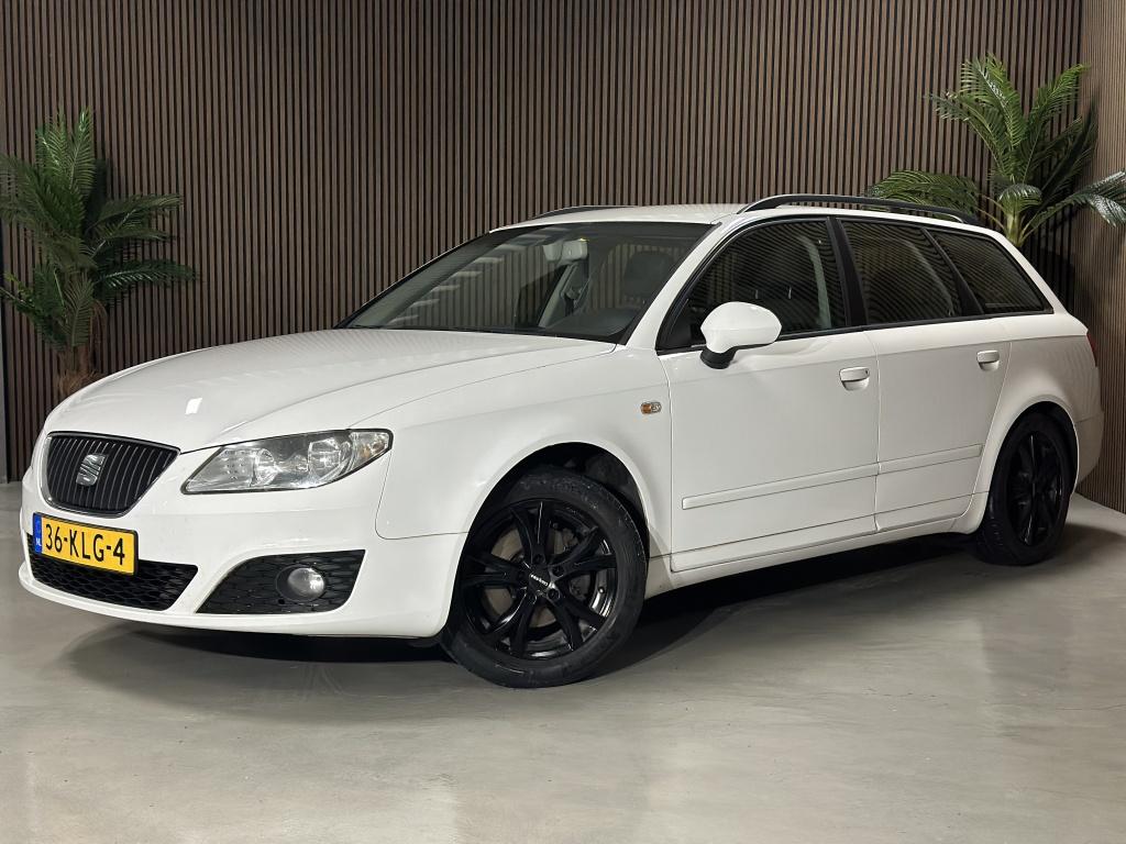 SEAT Exeo ST 1.6 Reference (bj 2010), Auto's, Seat, Stof, Gebruikt, 4 cilinders, Wit