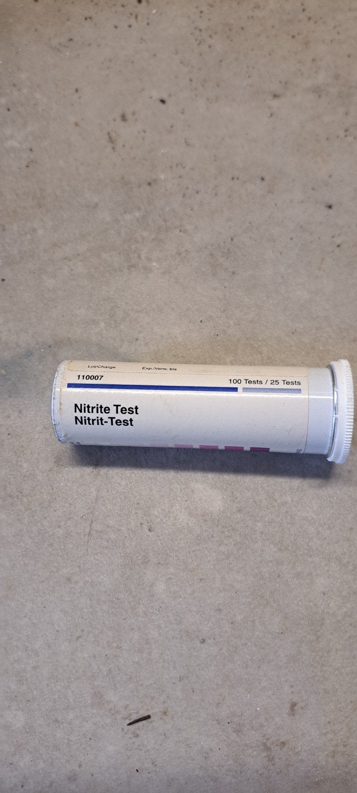 water test strips nitrit-test nitrite test, Dieren en Toebehoren, Ophalen of Verzenden, Zo goed als nieuw, Plant(en), Steen of Hout