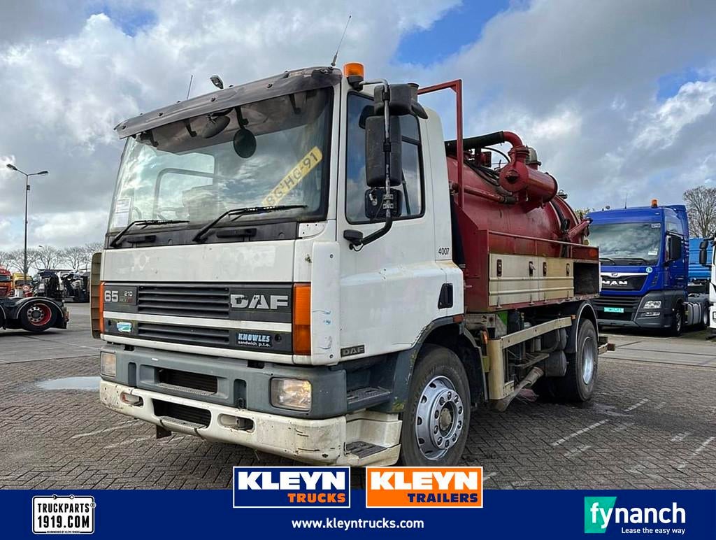 DAF 65.210 ati euro 2 steel, Auto's, Vrachtwagens, Euro 2, Overige kleuren, Bedrijf, Te koop
