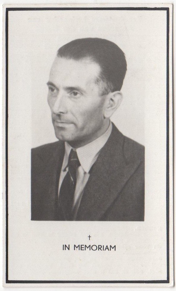 Antonius van der Burgt 1910 Eindhoven + 1963 Eindhoven, 53 j, Ophalen of Verzenden