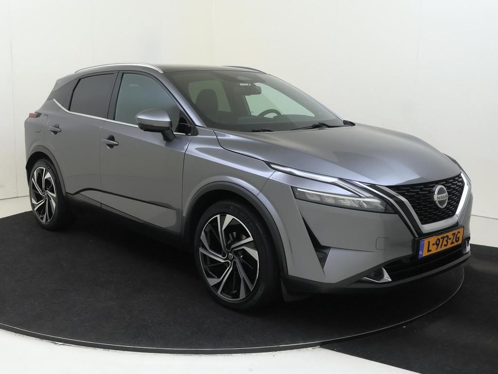 Nissan Qashqai 1.3 MHEV Xtronic Tekna Plus | Trekhaak | Appl, Euro 6, Adaptive Cruise Control, Qashqai, 725 kg
