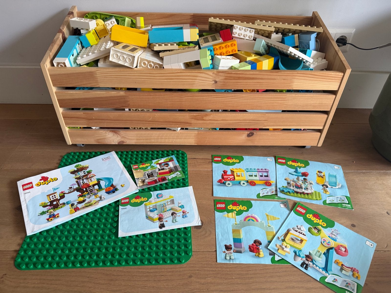 Grote partij LEGO Duplo, Ophalen, Gebruikt, Duplo, Complete set