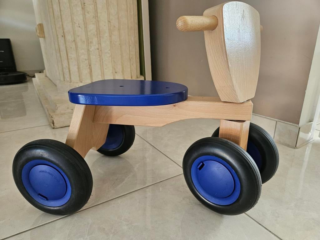 Houten loopfiets voor kinderen vanaf 1 jaar, Ophalen, Zo goed als nieuw, Loopfiets