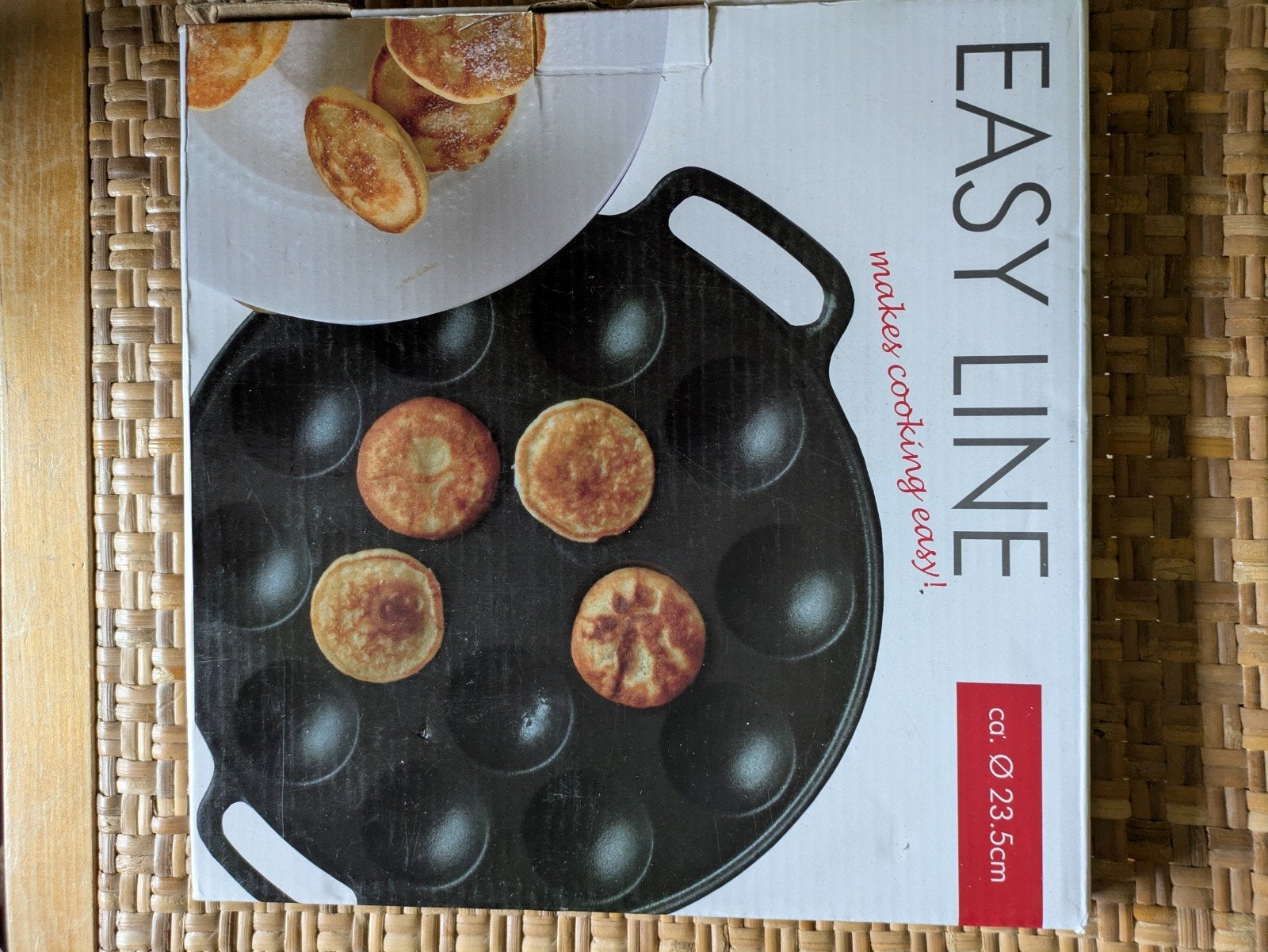 Poffertjespan inclusief spuitfles., Hobby en Vrije tijd, Ophalen of Verzenden, Bakvorm